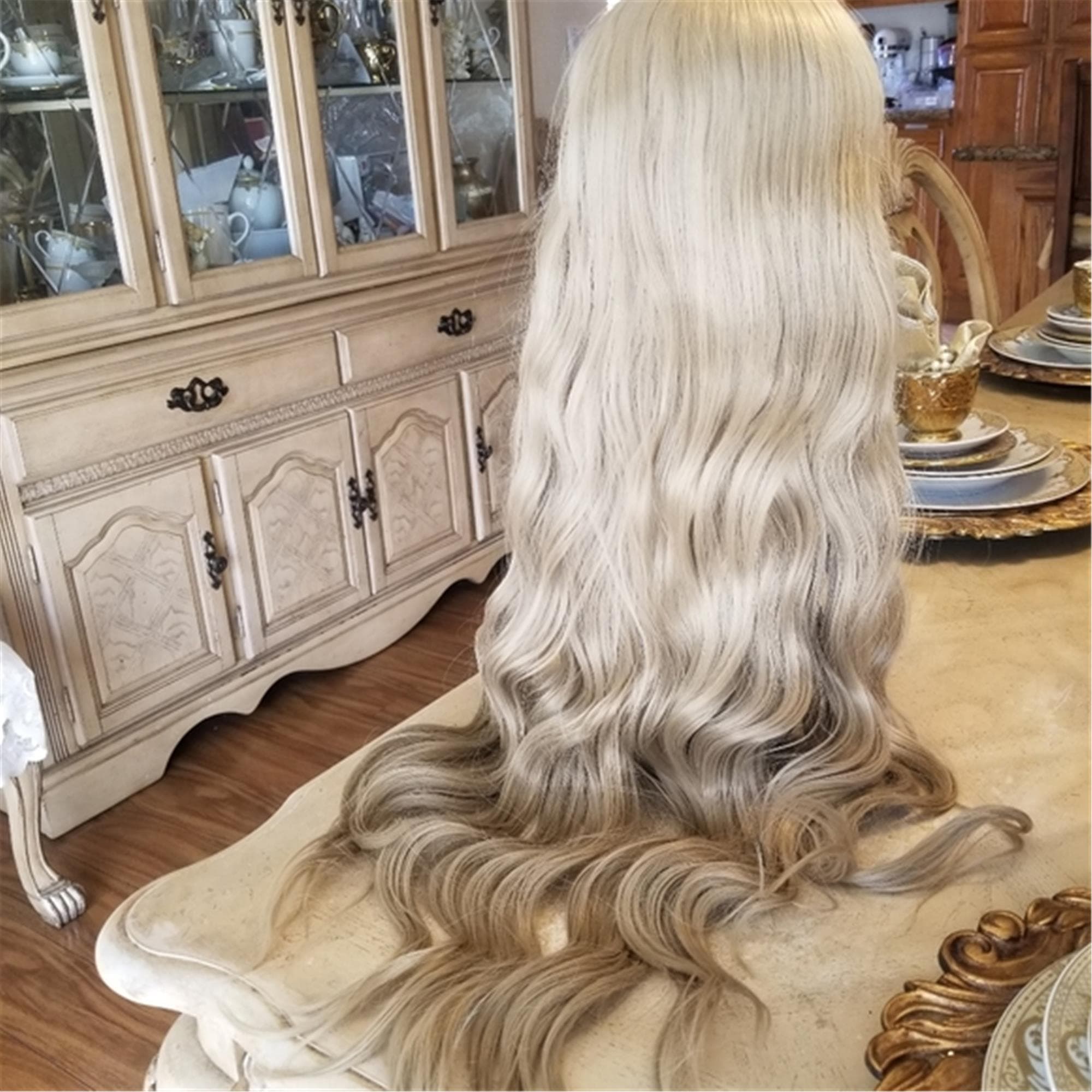 Ash Blonde Beauty Lace Front Wig