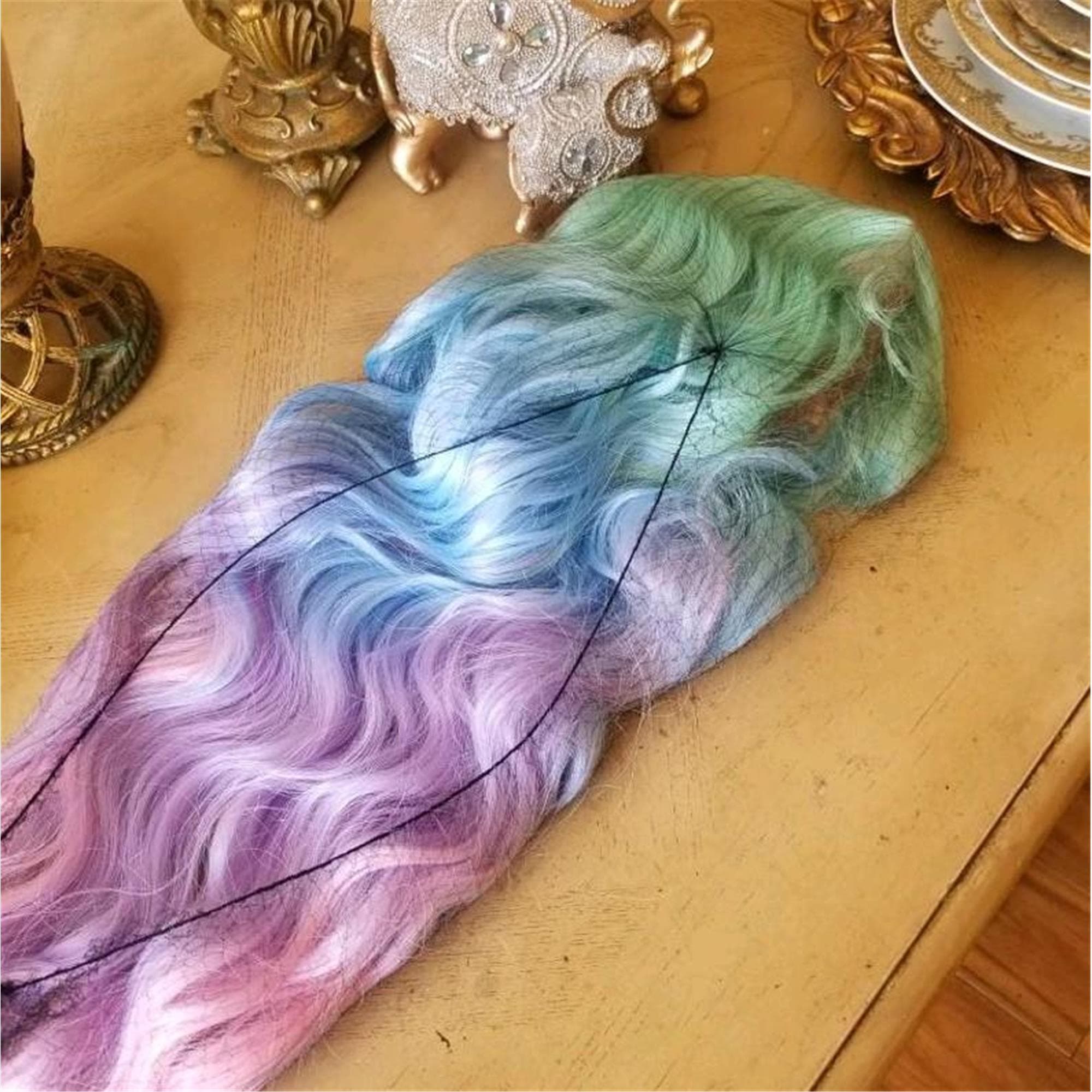 Rainbow Exotic Beauty Lace Front Wig - Thumbnail 2