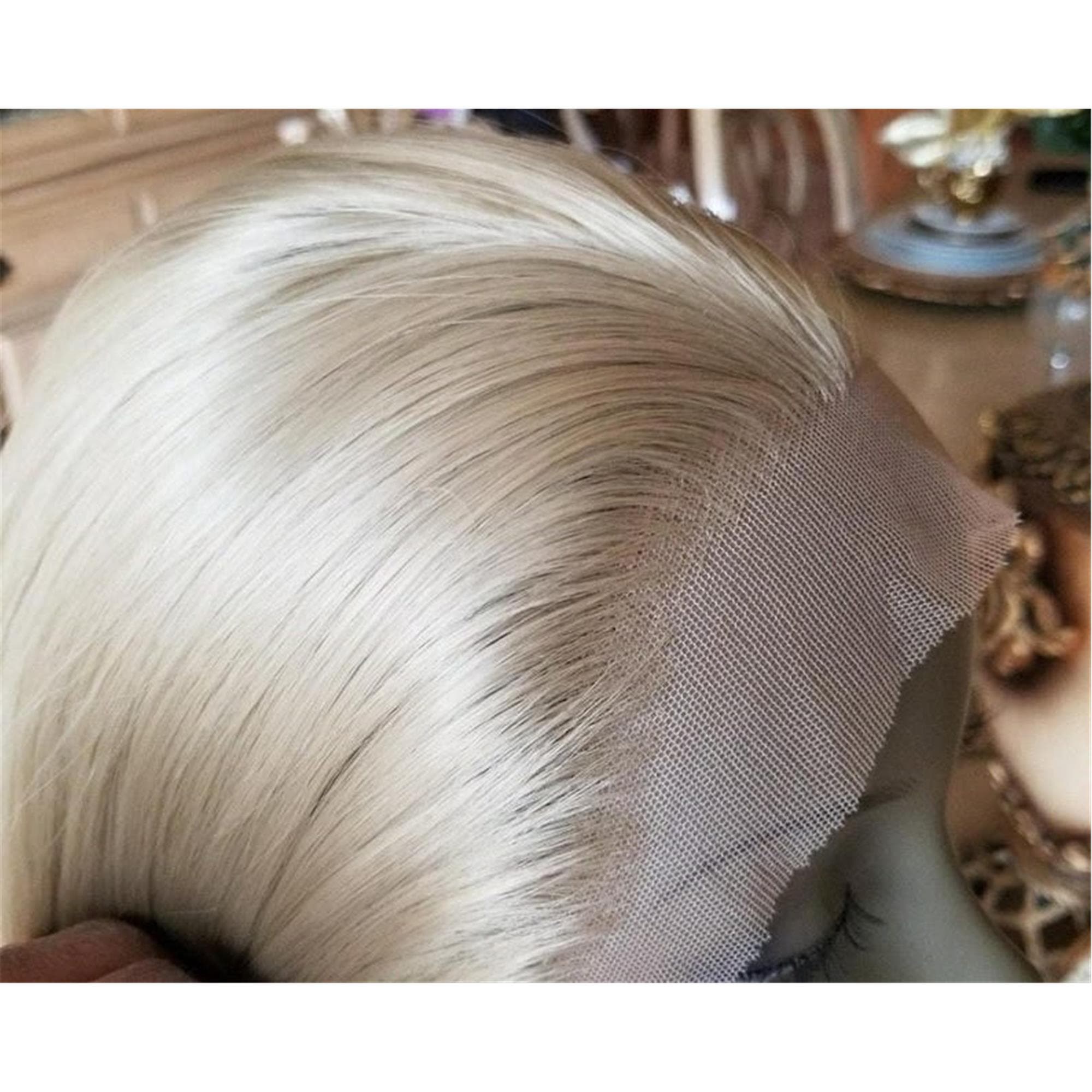 Ash Blonde Beauty Lace Front Wig - Thumbnail 5