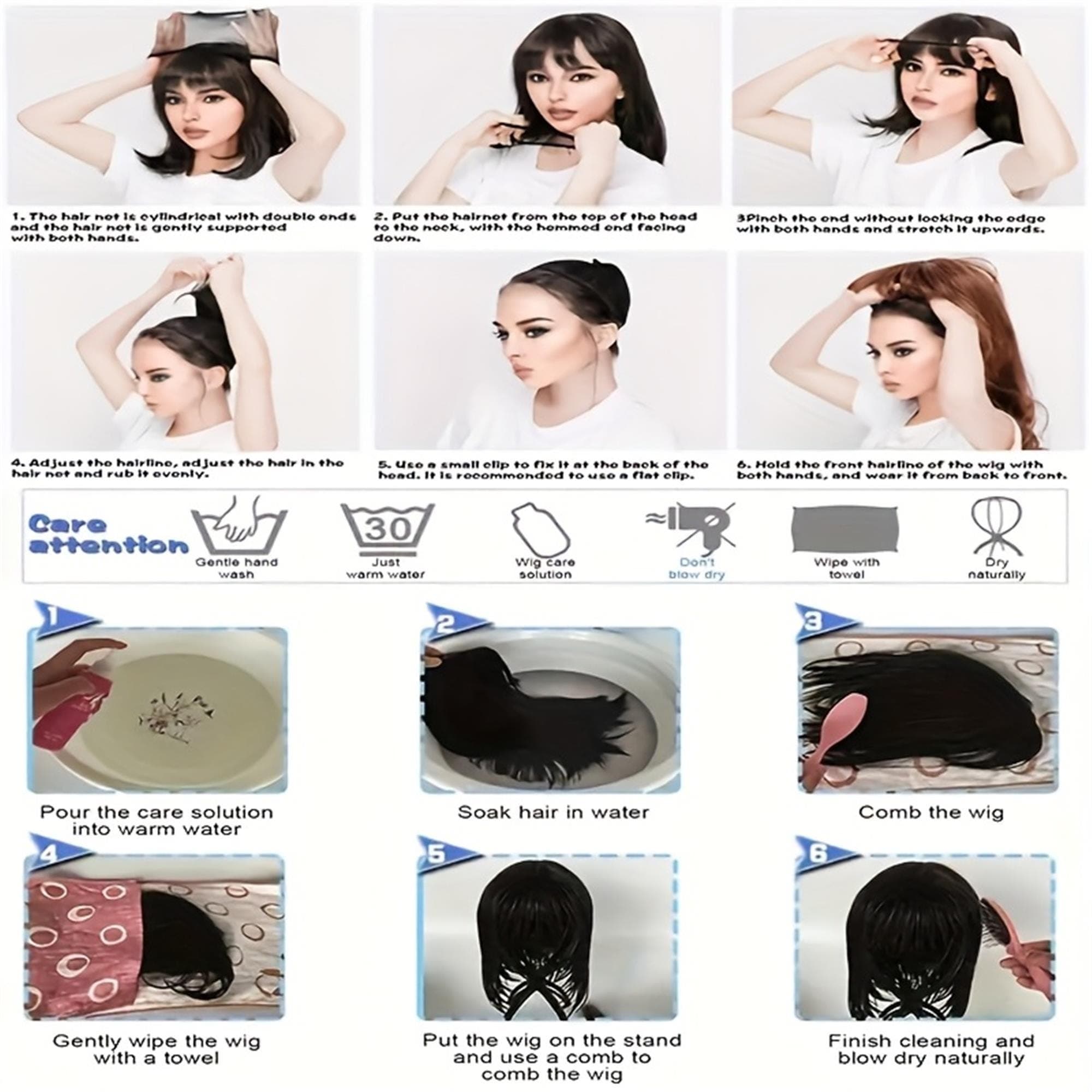 Ash Brown Balayage Beach Wave Wig | 24-inch Length | Adjustable Rose Cap | Seamless Color Transition - Thumbnail 6