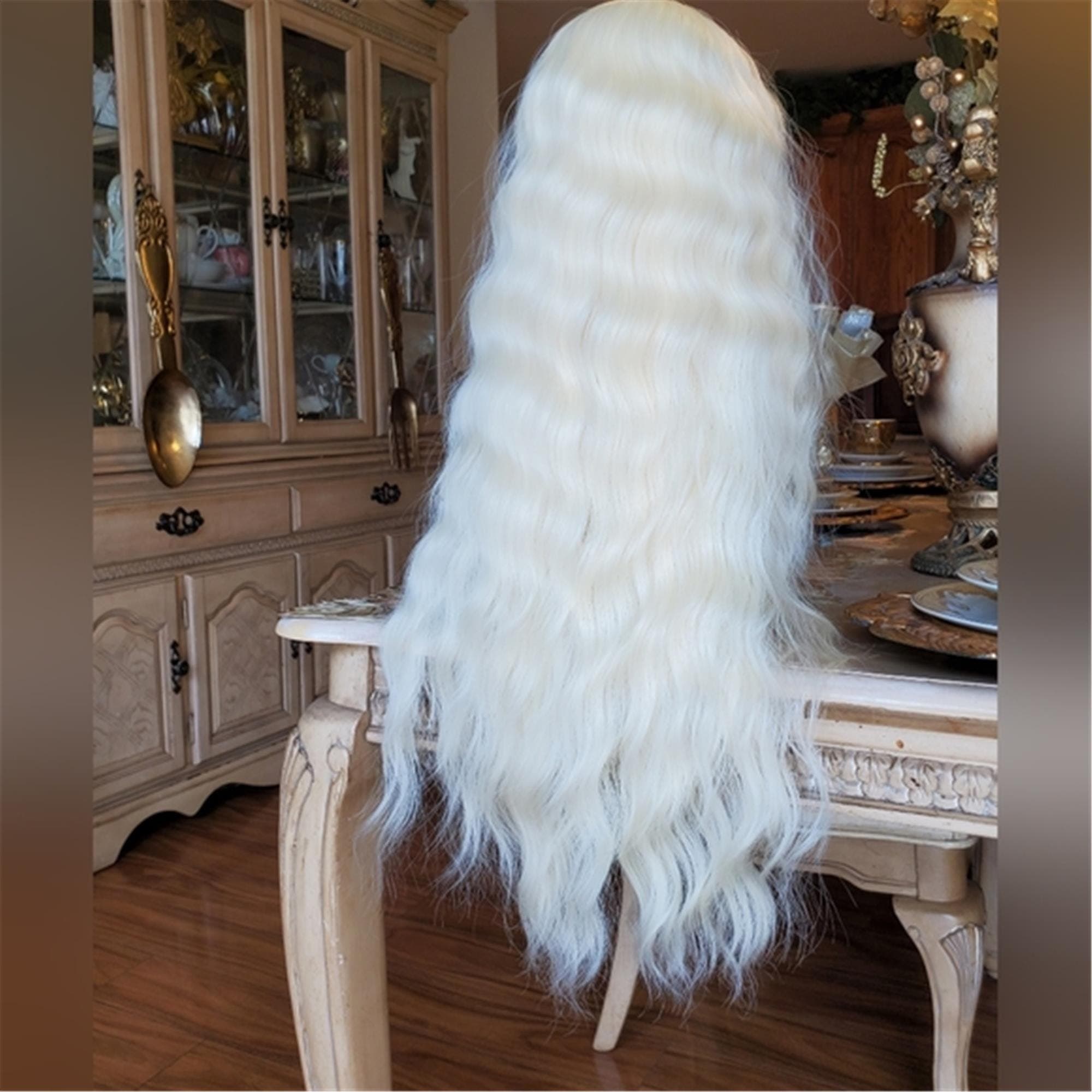 Bleach Blonde Beauty Lace Front Wig