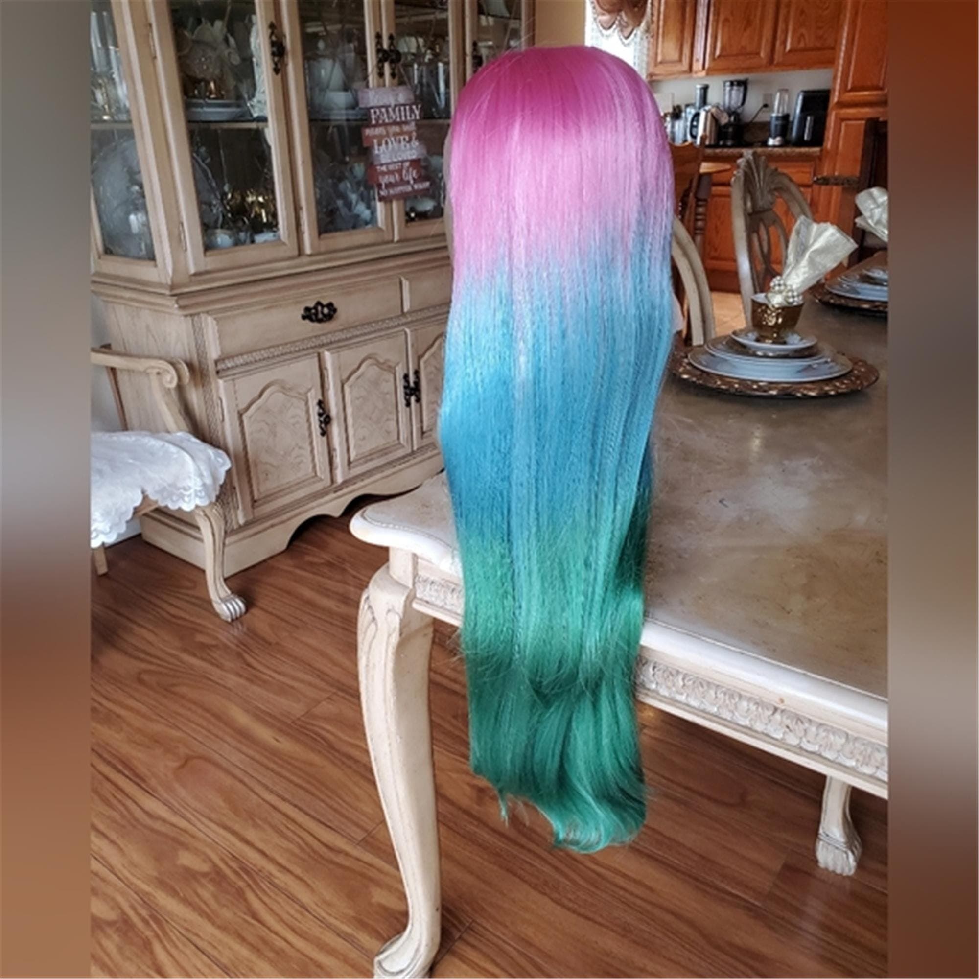 Rainbow Beauty Lace Front Wig - Thumbnail 7
