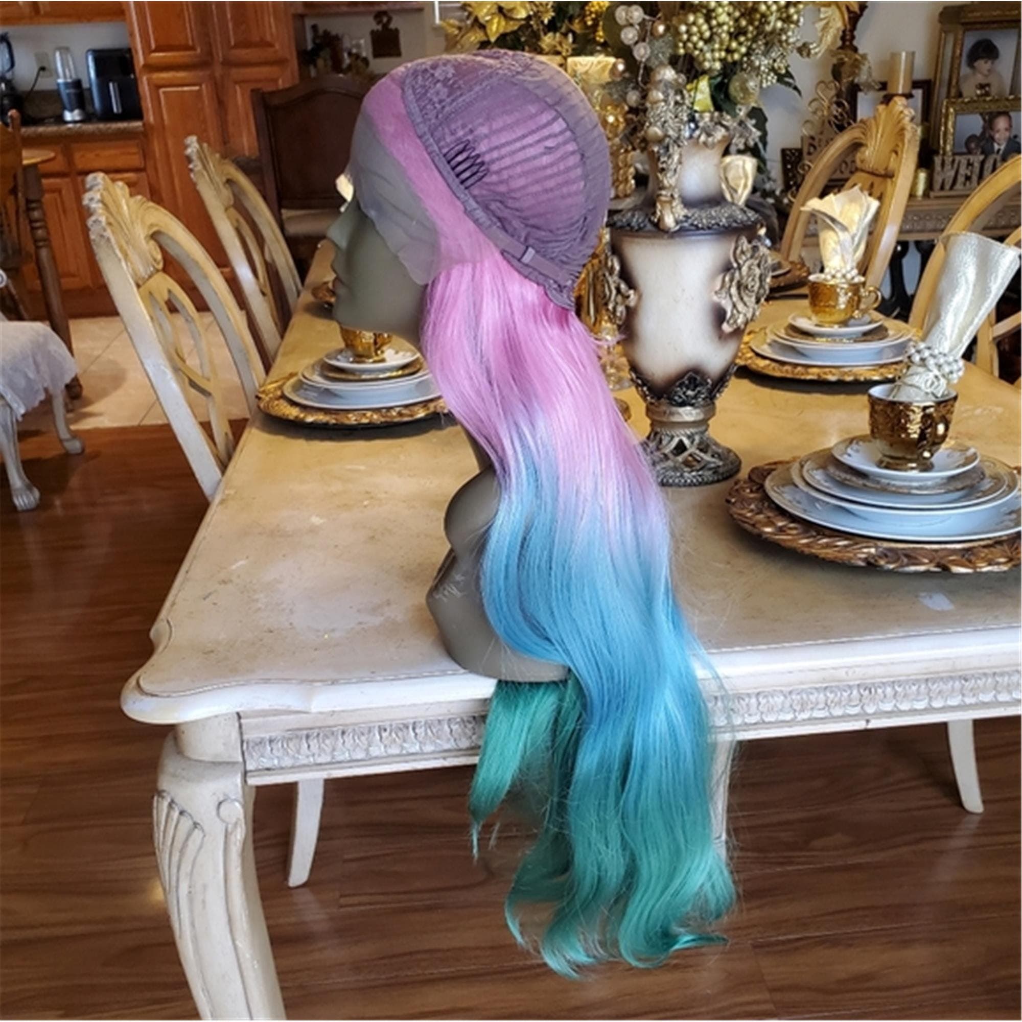 Rainbow Beauty Lace Front Wig - Thumbnail 5