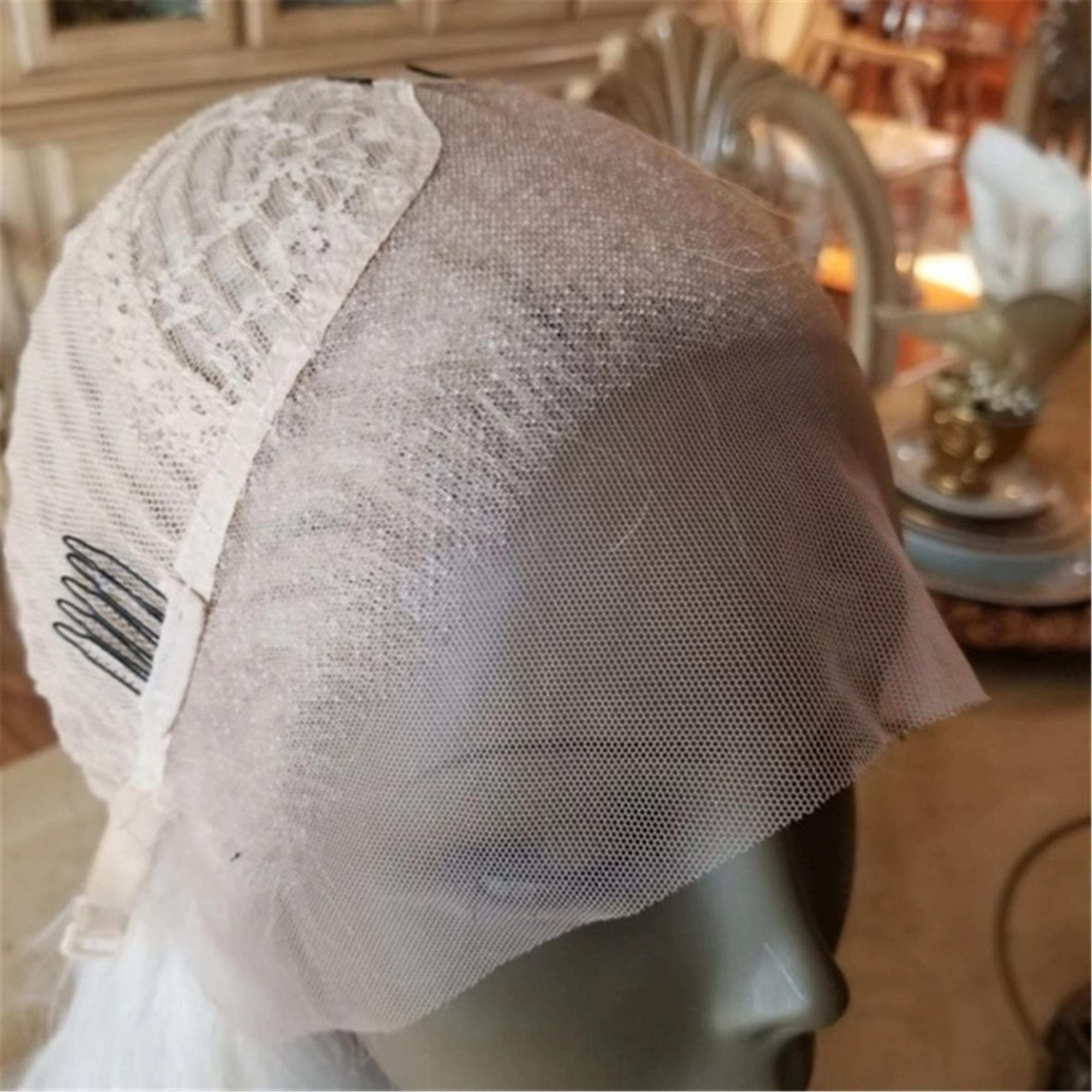 Pale Blonde Lace Front Wig - Thumbnail 6