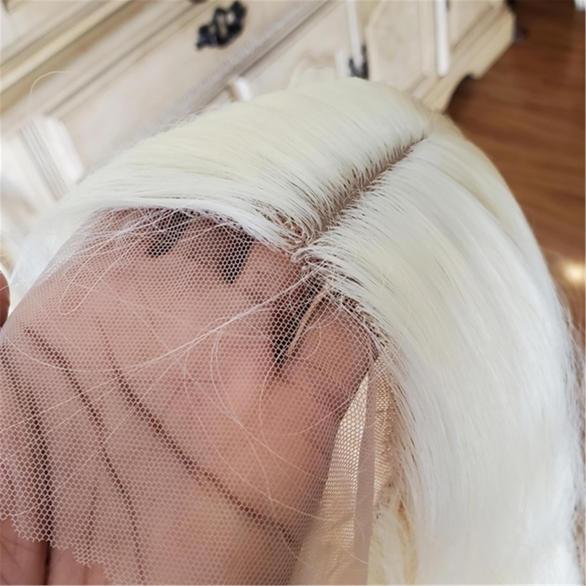 Bleach Blonde Beauty Lace Front Wig - Thumbnail 8