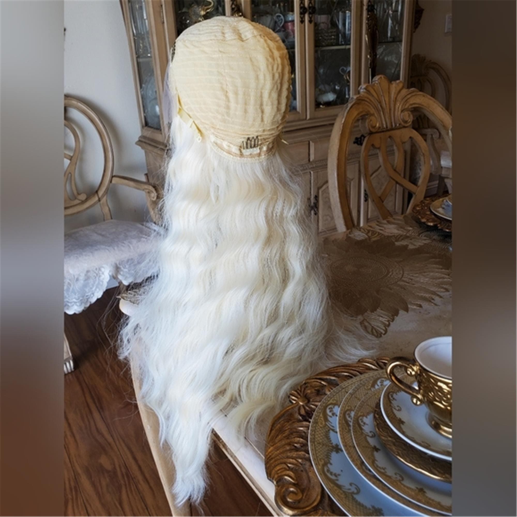 Bleach Blonde Beauty Lace Front Wig - Thumbnail 7