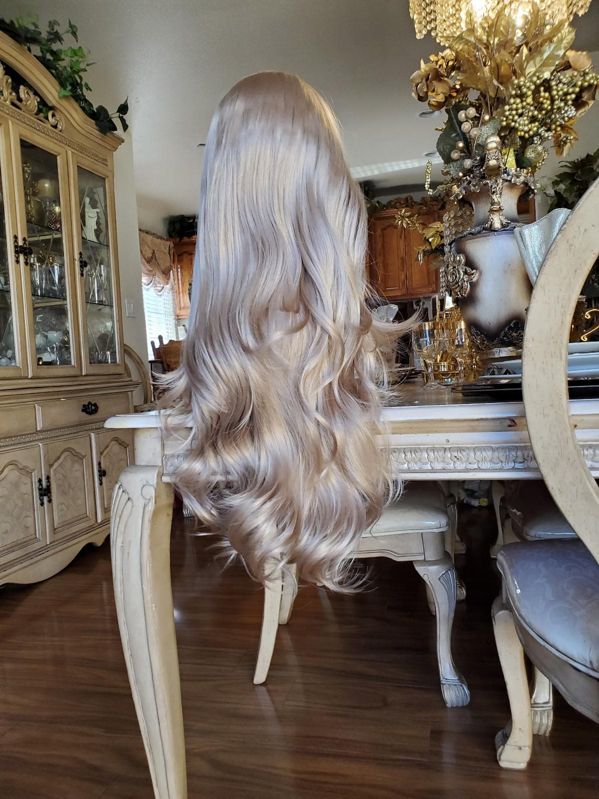 Dark Ash Blonde Lace Front Wig - Thumbnail 8