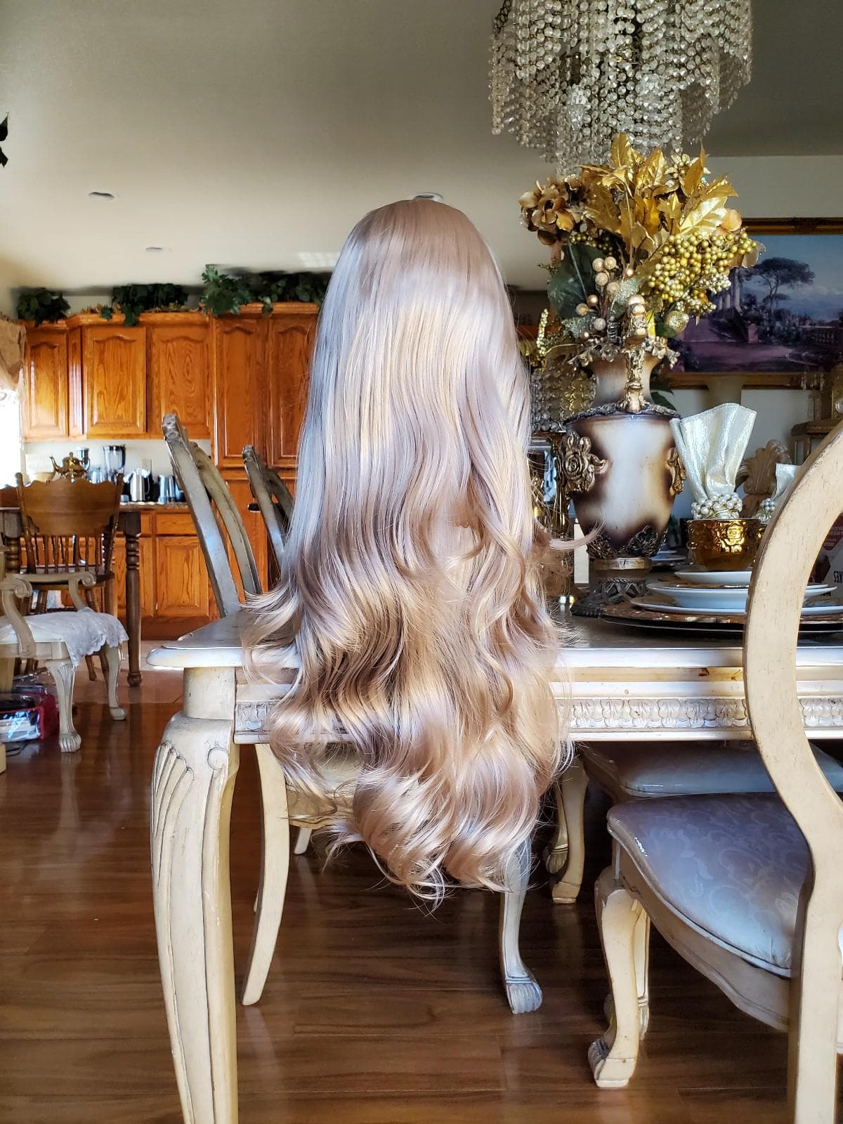 Dark Ash Blonde Lace Front Wig