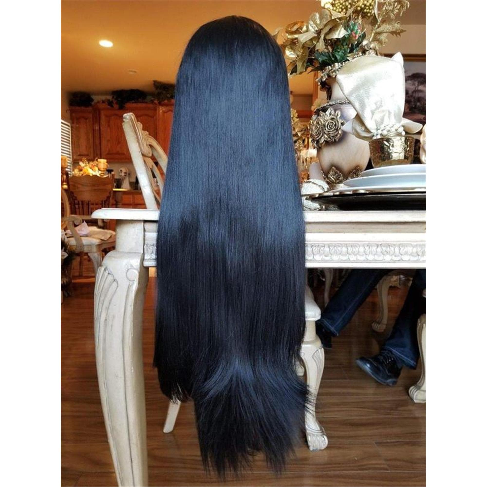 Yaki Black Beauty Lace Front Wig 24-26 inches!! - Thumbnail 6