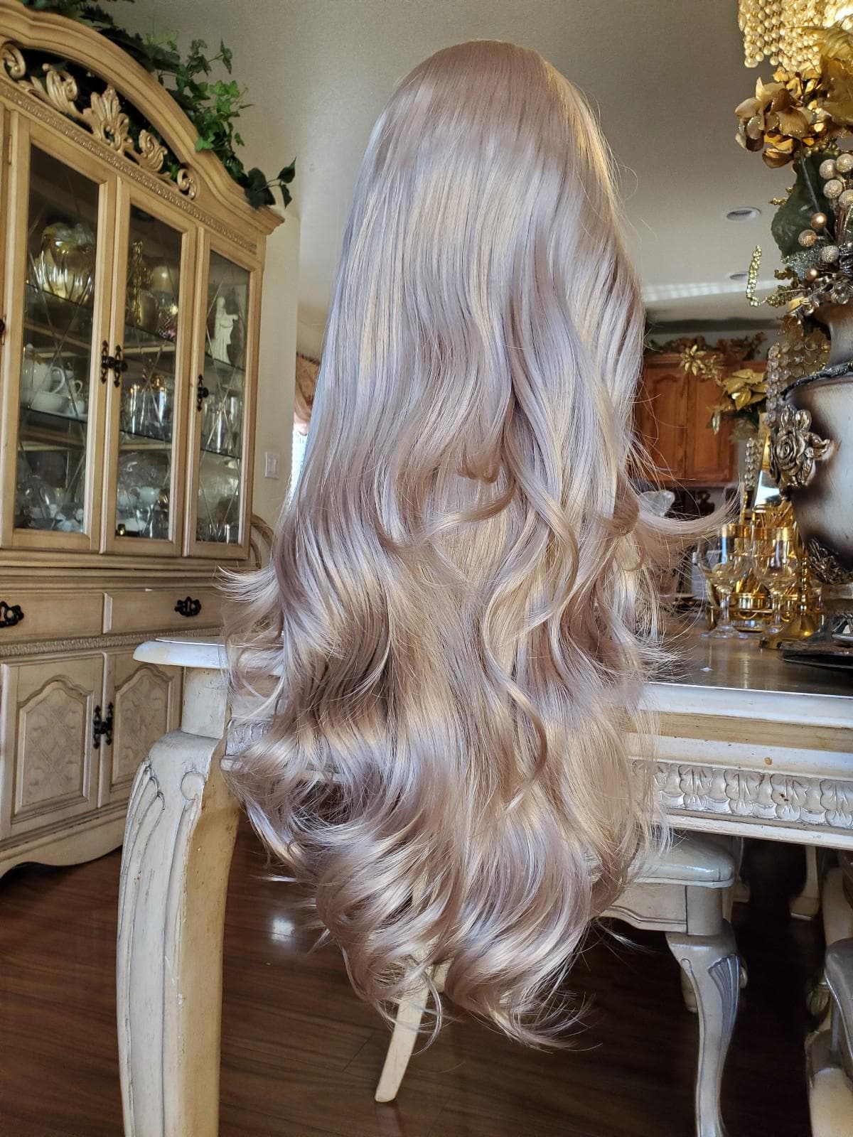 Dark Ash Blonde Lace Front Wig - Thumbnail 7