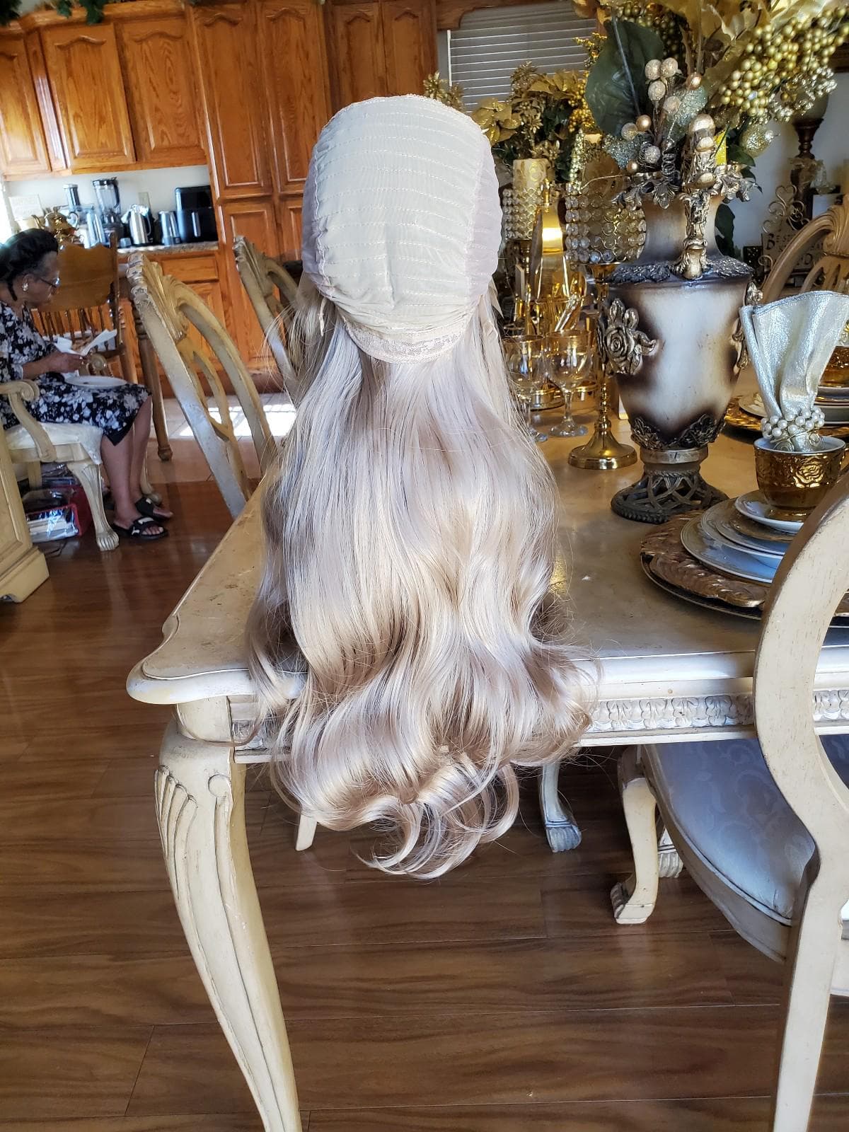 Dark Ash Blonde Lace Front Wig - Thumbnail 2