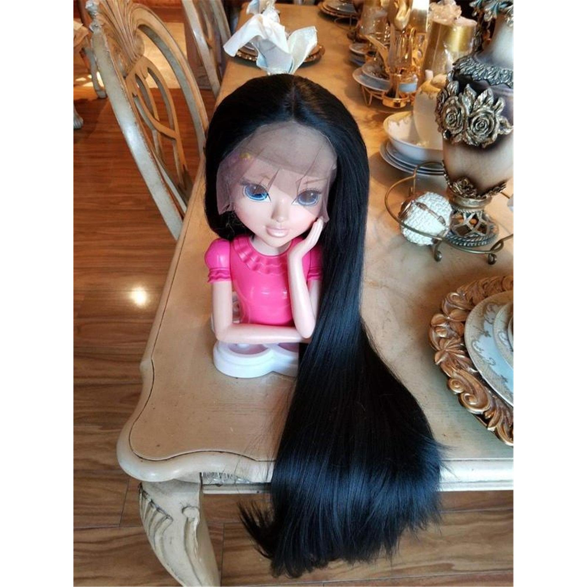 Yaki Black Beauty Lace Front Wig 24-26 inches!! - Thumbnail 5