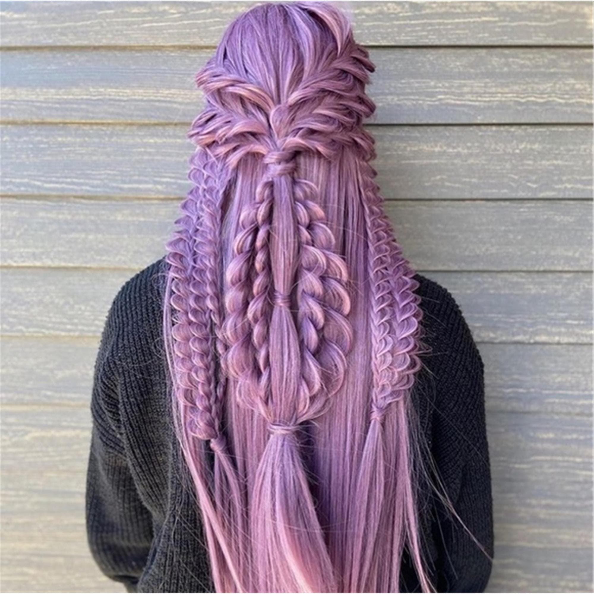 Lilac Lace Front Wig