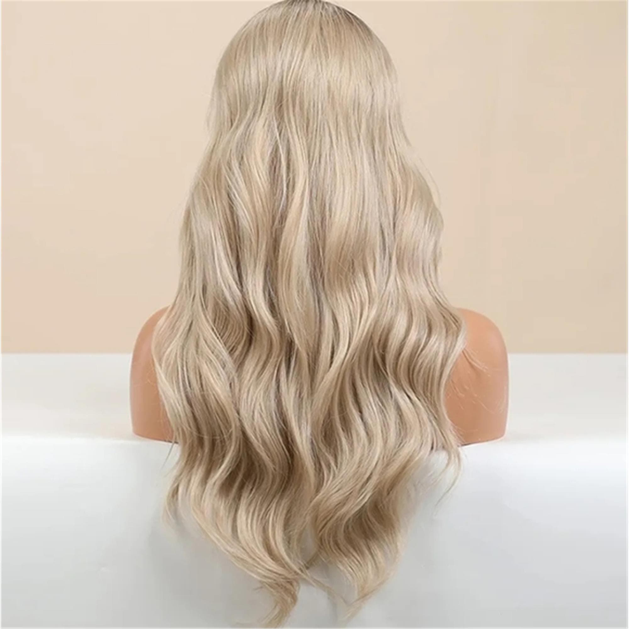Ombre Blonde Beautiful Lace Front Wig - Thumbnail 3