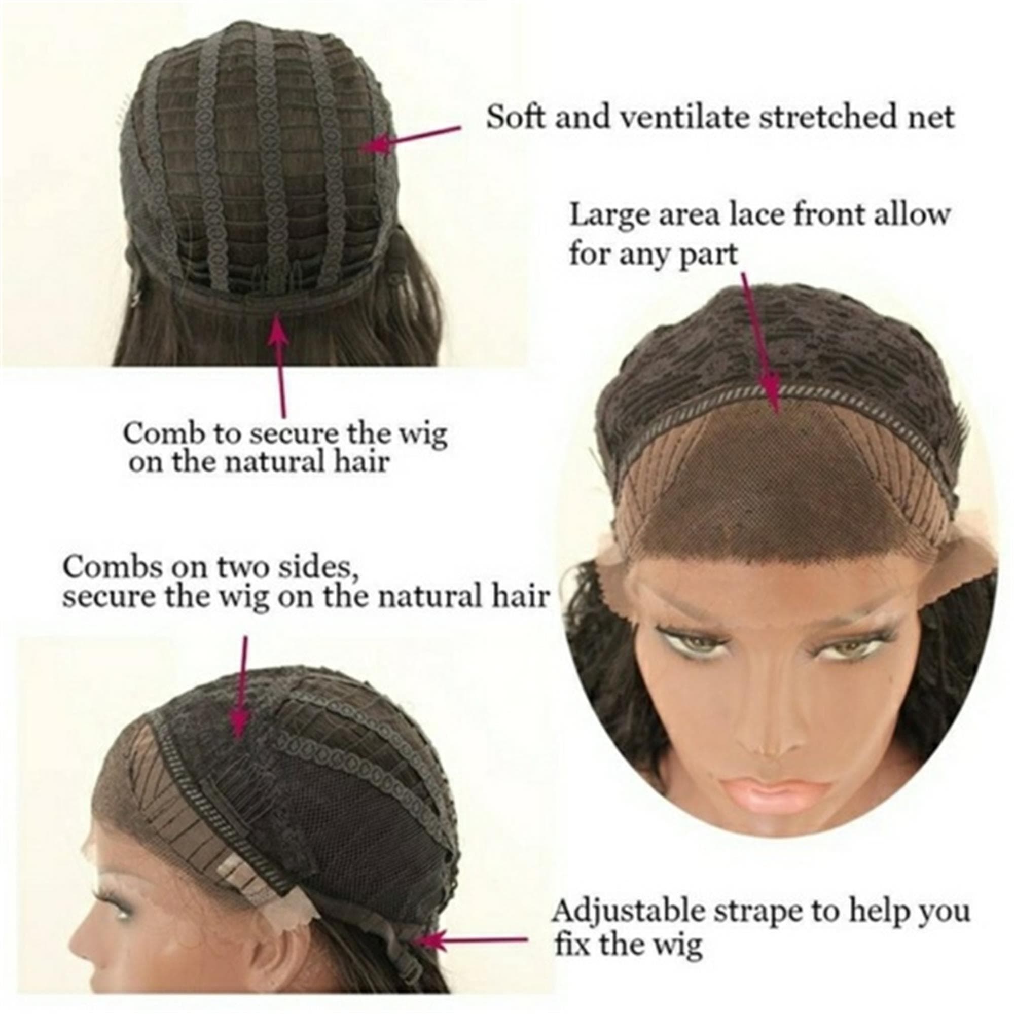Curly Lace front wig 22-26 inches!! - Thumbnail 8