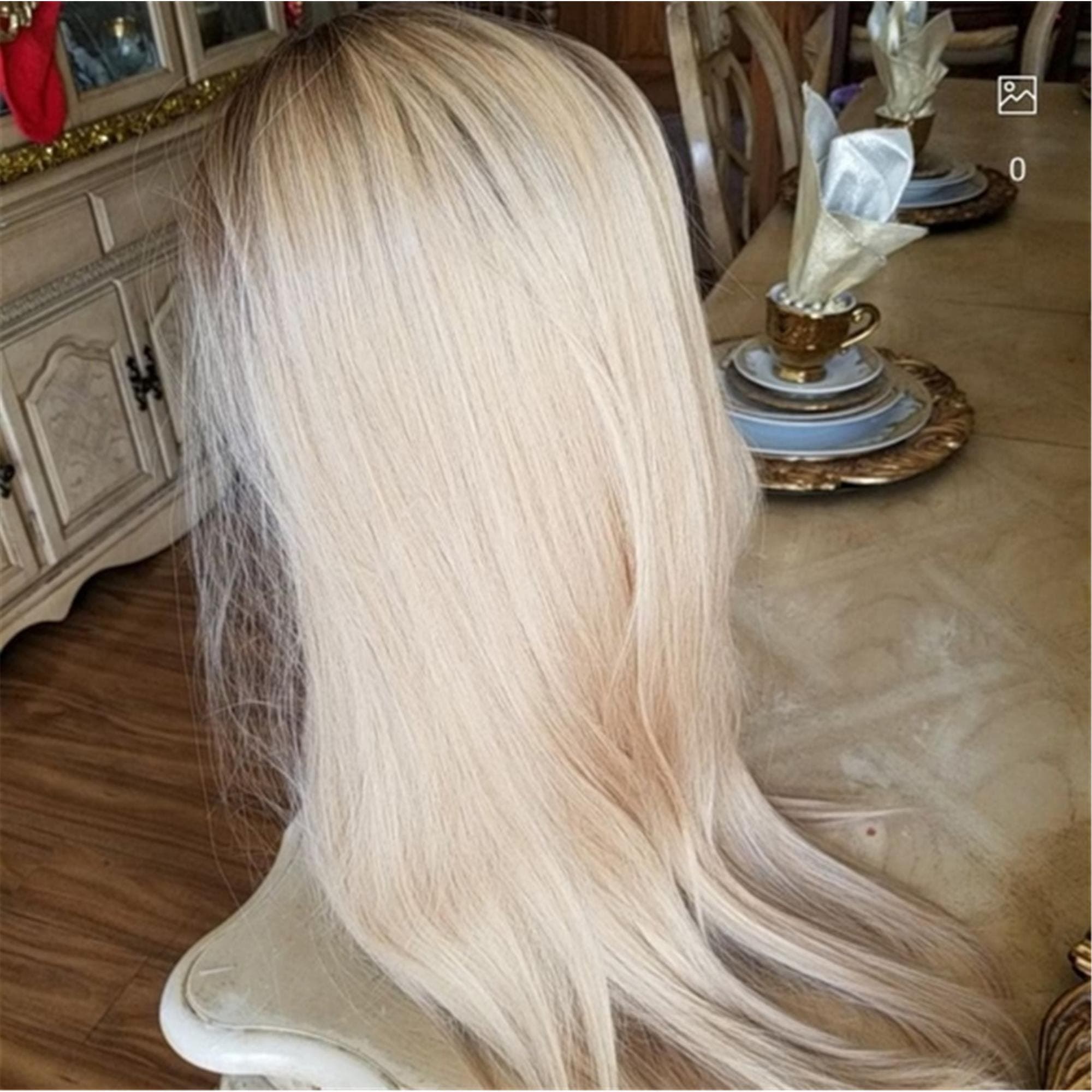 Blonde Beauty Lace Front Wig - Thumbnail 4