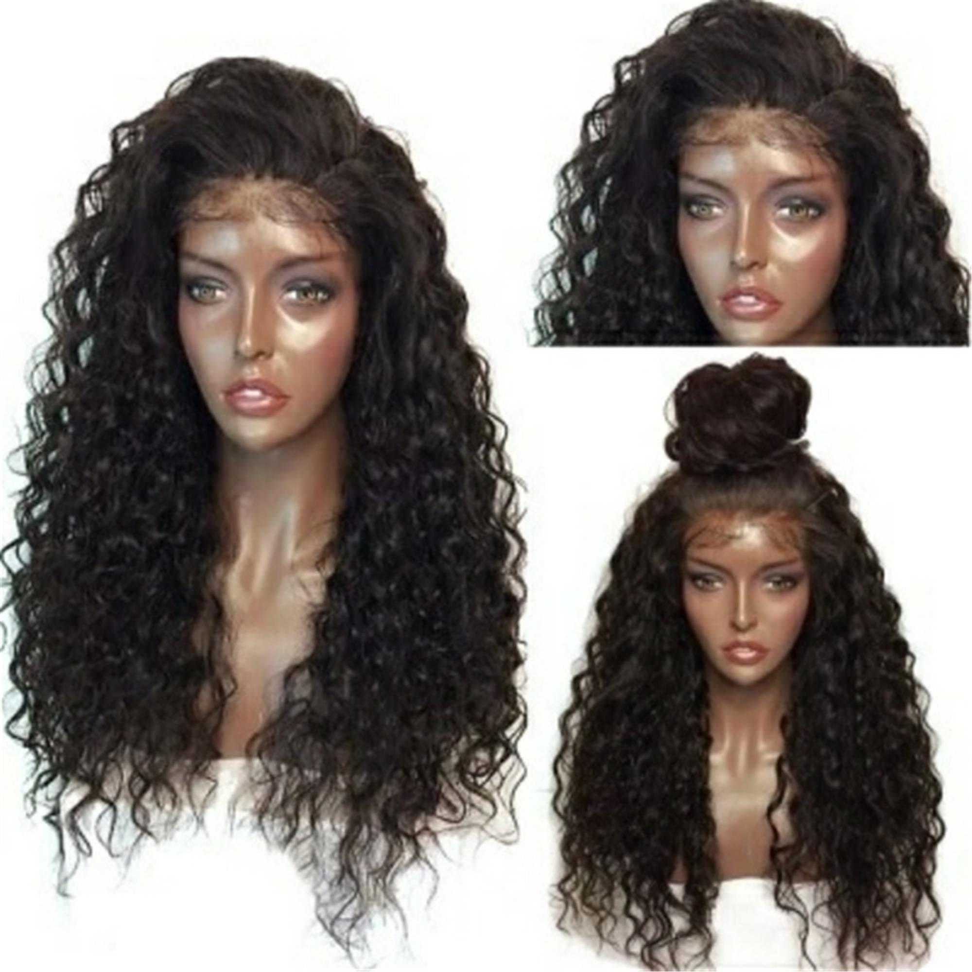 Curly Lace front wig 22-26 inches!! - Thumbnail 5