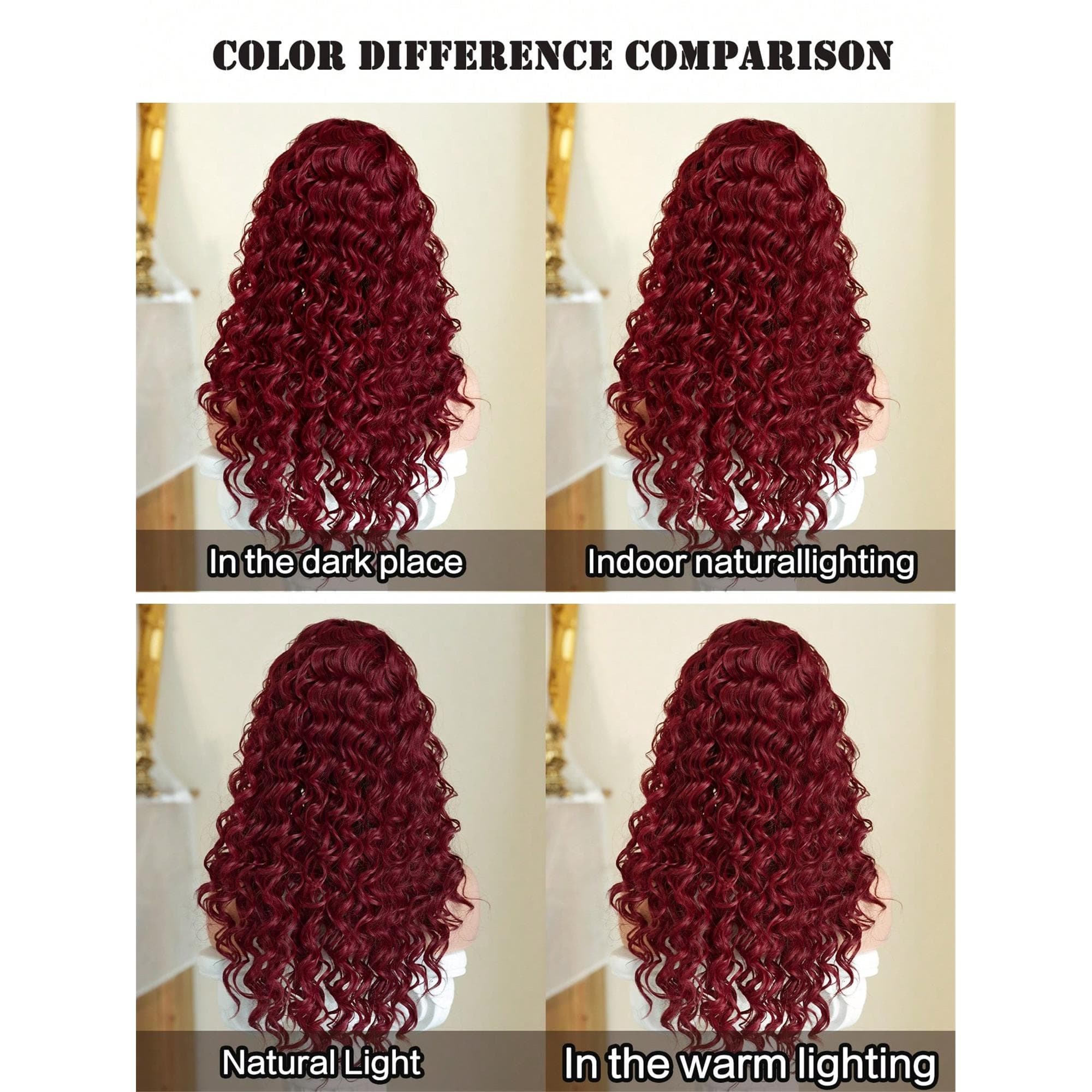 24 Inch Striking Afro Kinky Wig Loose Wave - Thumbnail 8
