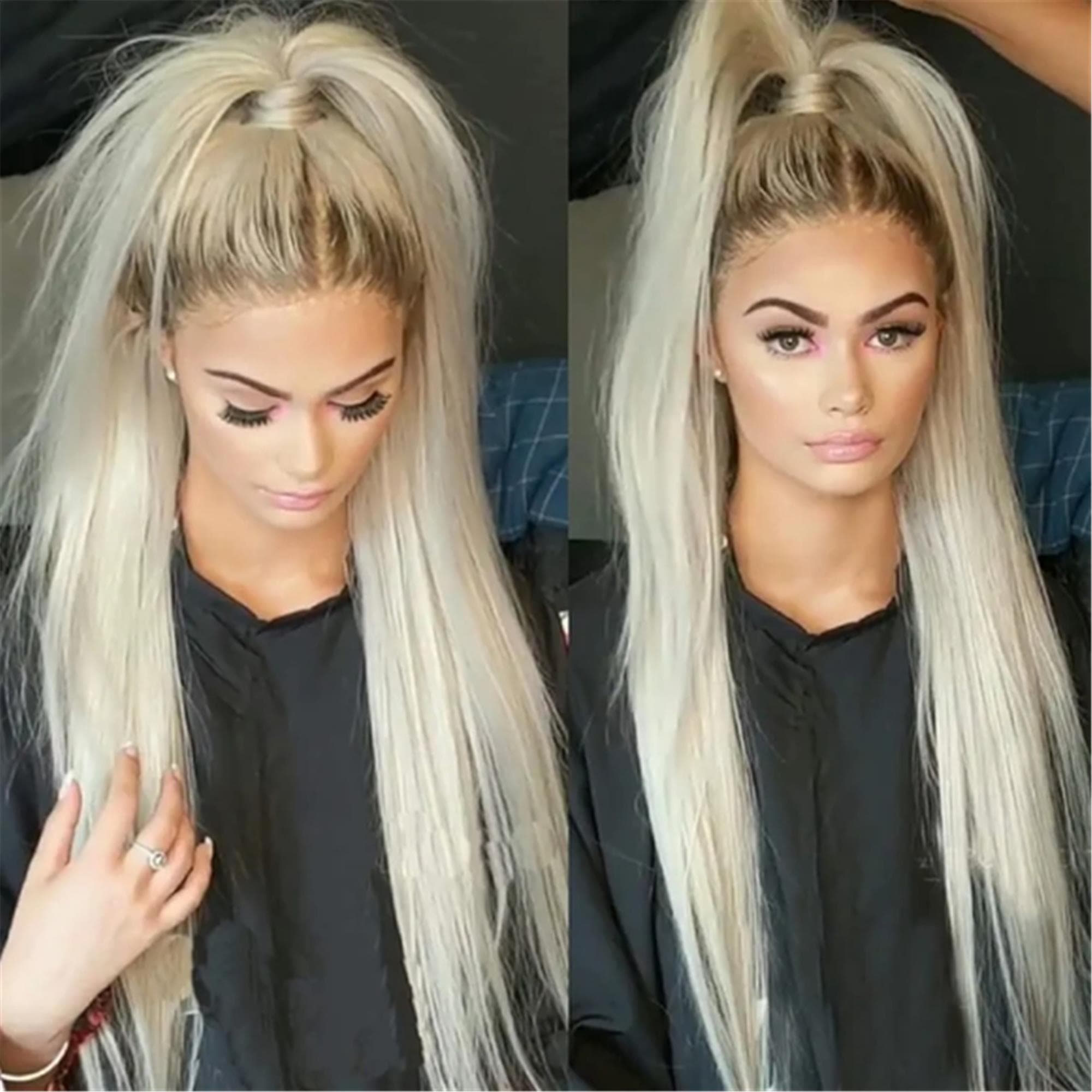 Ombre Blonde Beauty Lace Front Wig - Thumbnail 3