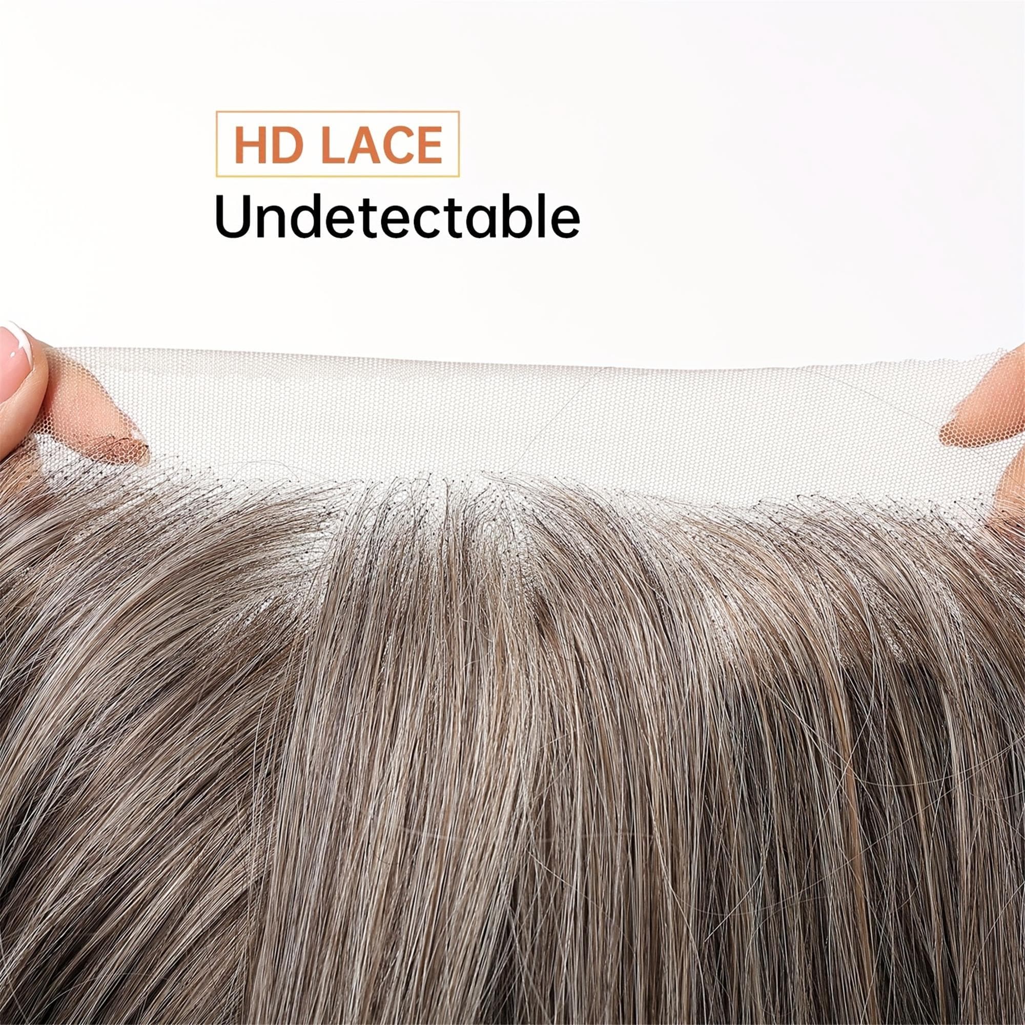 13X4 HD Transparent Lace Front Wig in Deep 26 Inches Long with Body Wave Style. This Synthetic Lace Wig Is Glueless And Made from - Thumbnail 8