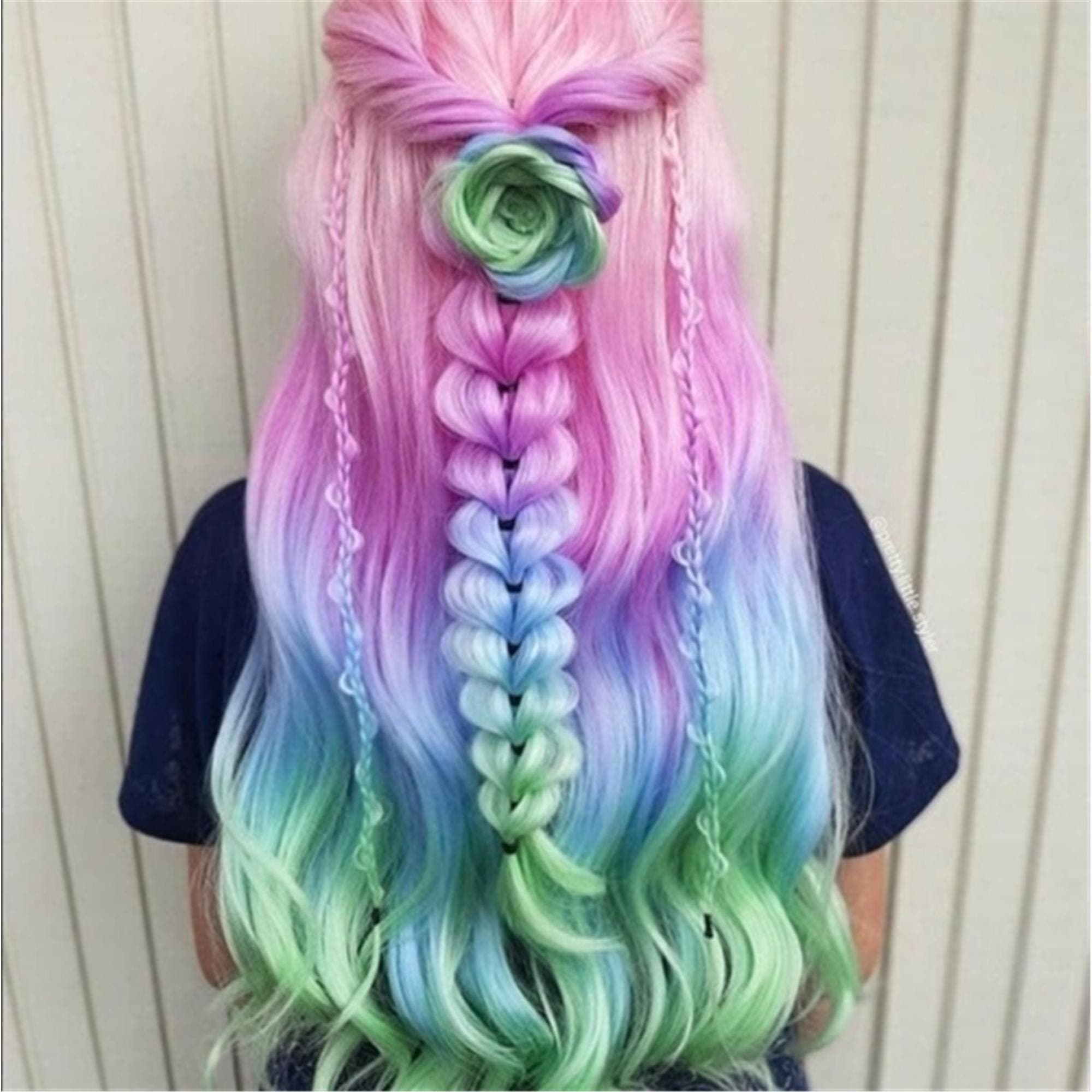 Rainbow Beauty Lace Front Wig