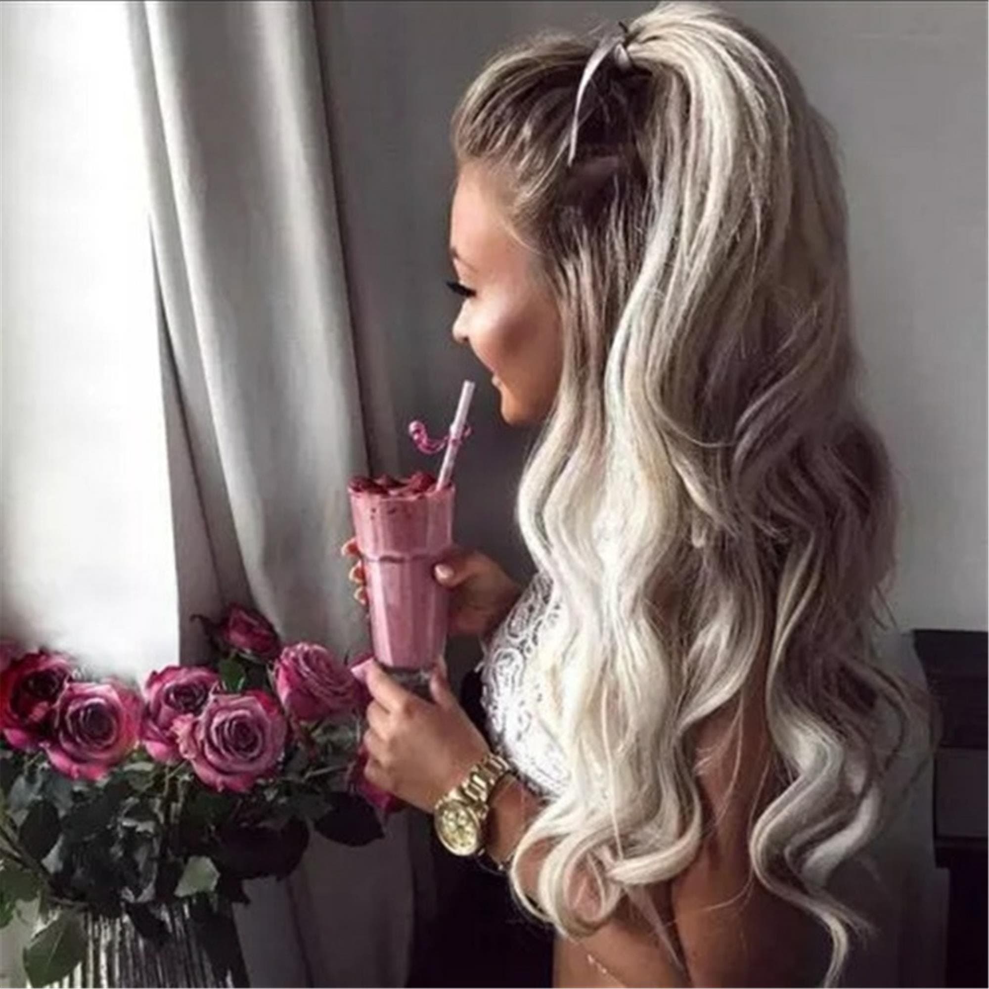 Ombre Blonde Beauty LaceFront Wig Wig 22-24inches