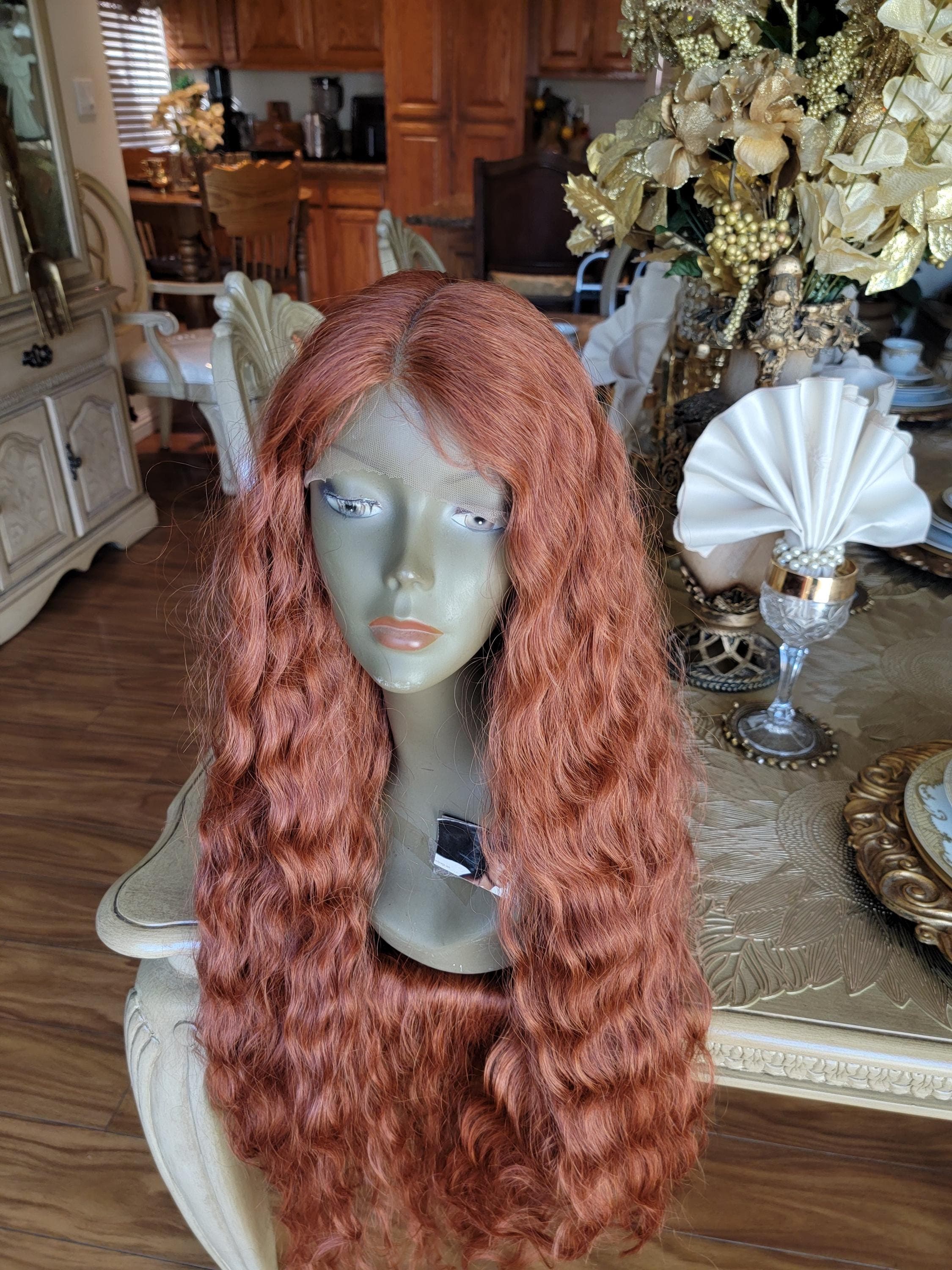 Copper Beautiful Lace Front Wig!! - Thumbnail 7