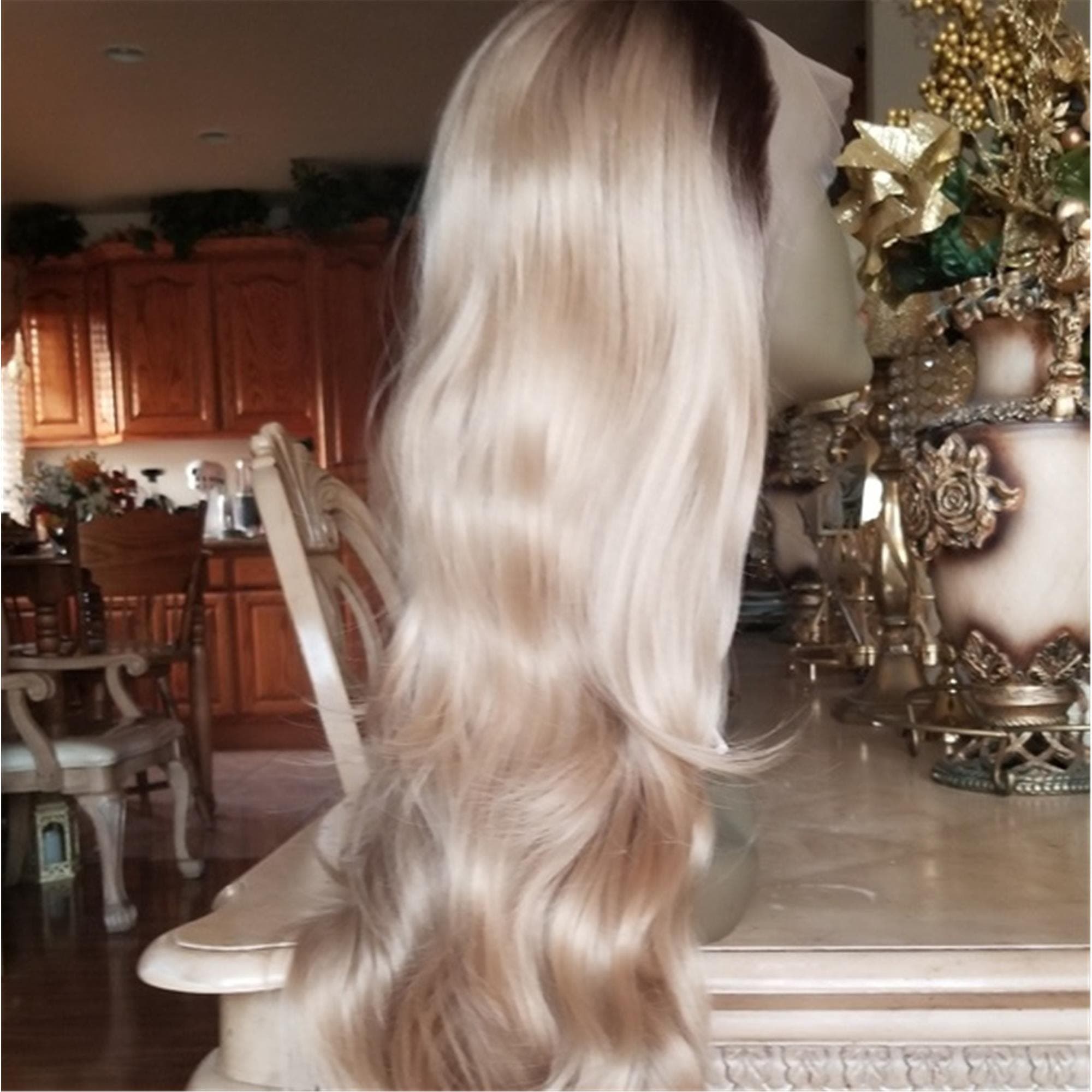 Ombre Blonde Lace Front Wig 24-26 inches - Thumbnail 7