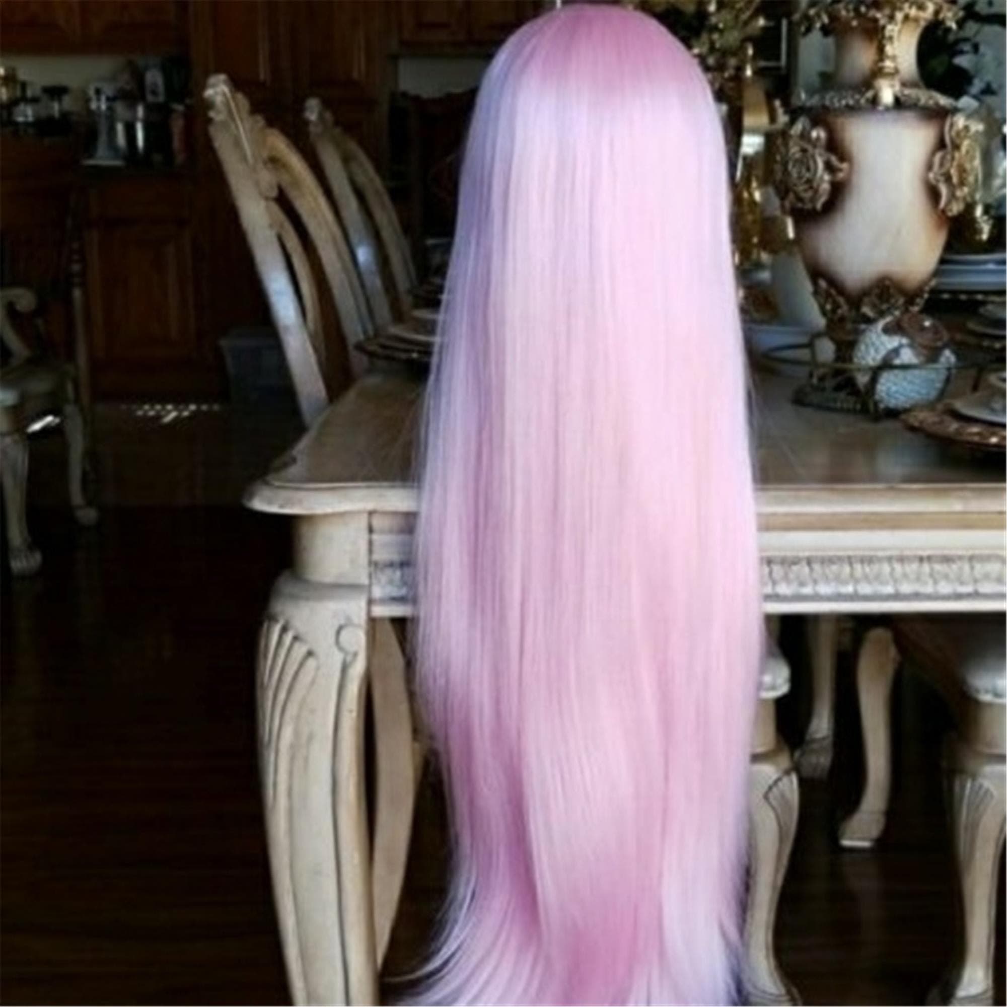 Pink Beauty LaceFront Wig Wig inches - Thumbnail 2