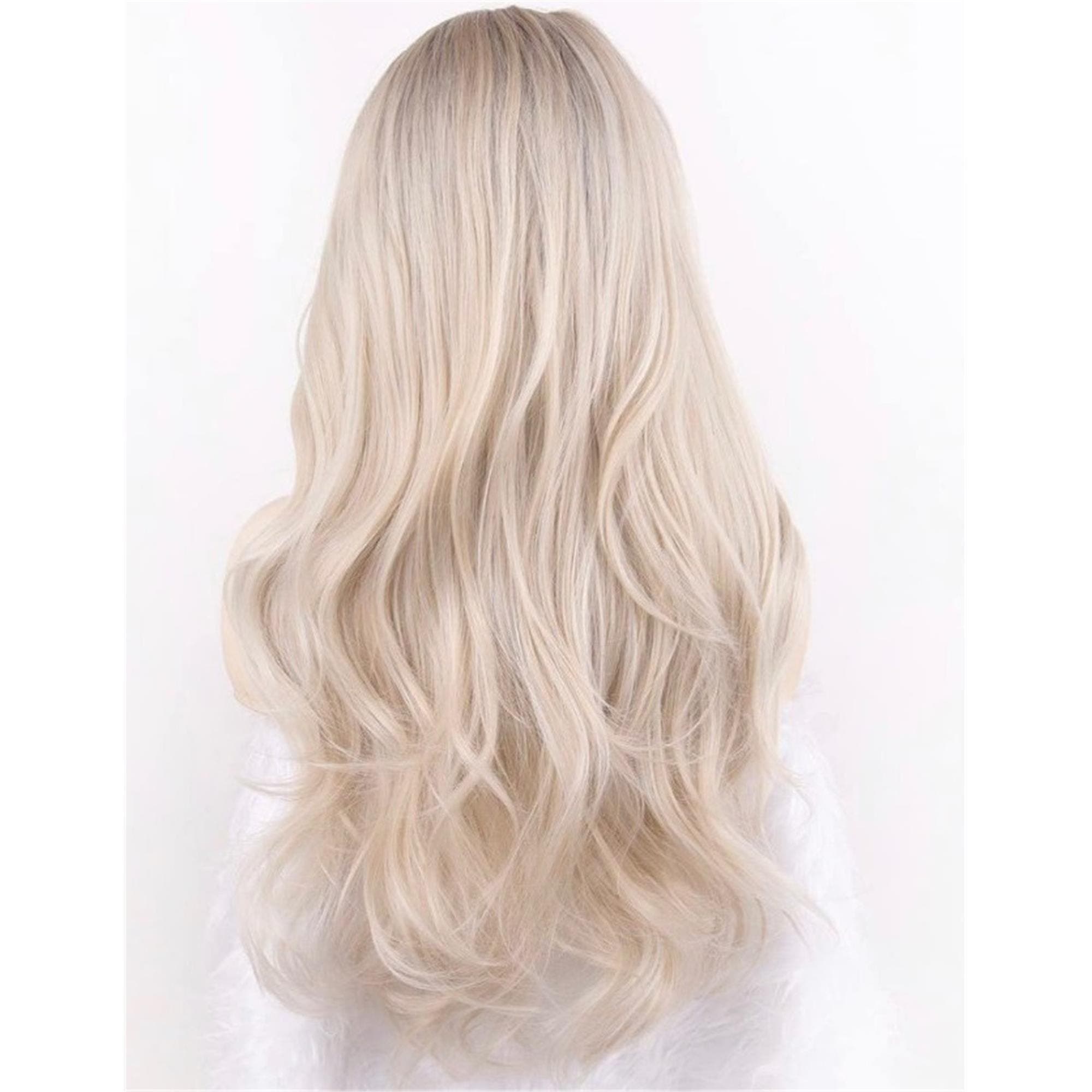 Ombre Blonde Lace Front Wig - Thumbnail 4