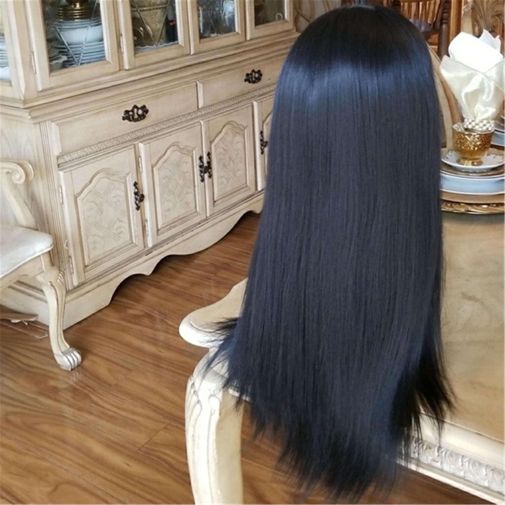 Yaki Lace Front Wig 22-24inches!! - Thumbnail 6