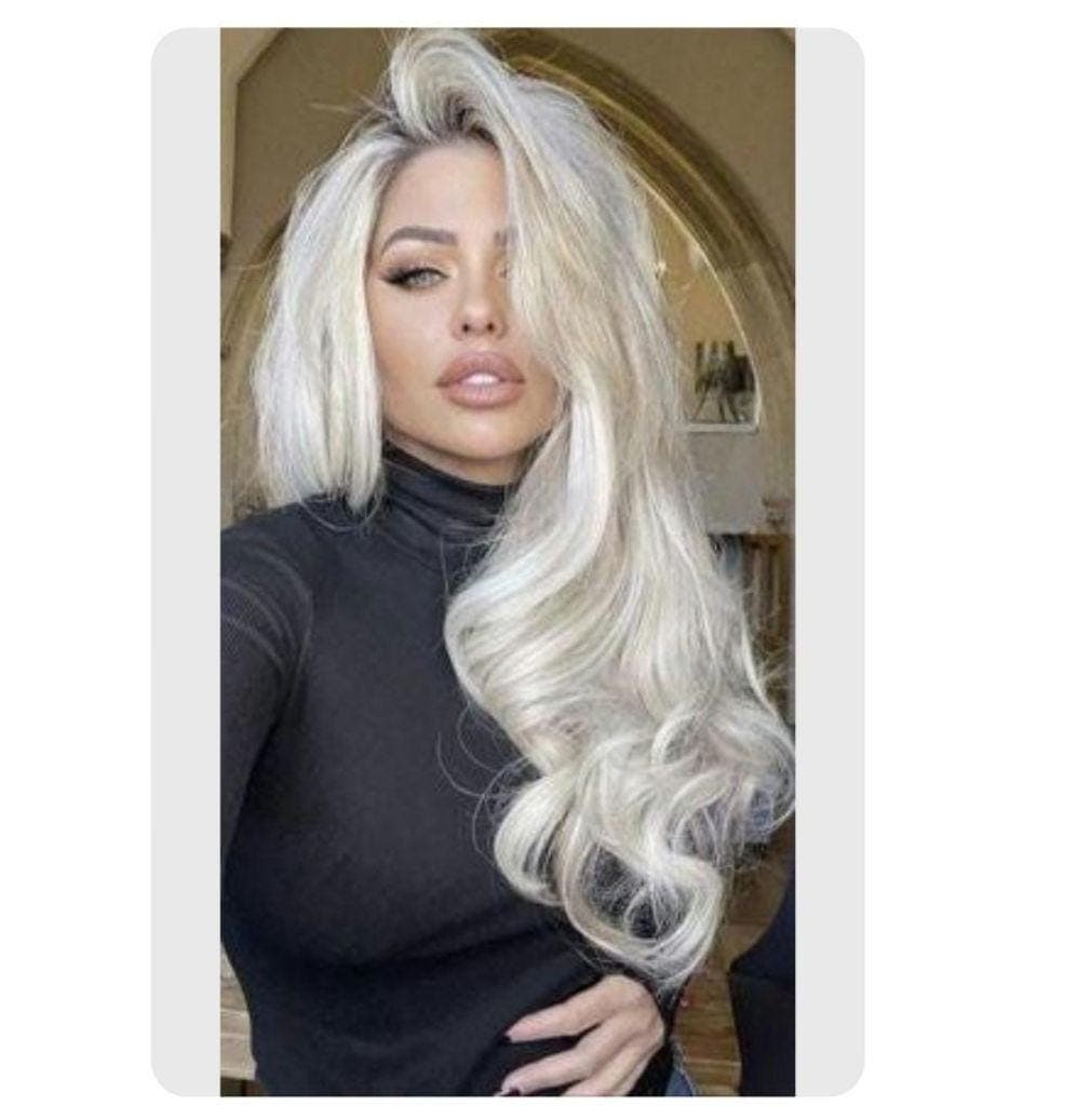 Sahara Blue Blonde Lace Front Wig!! - Thumbnail 2
