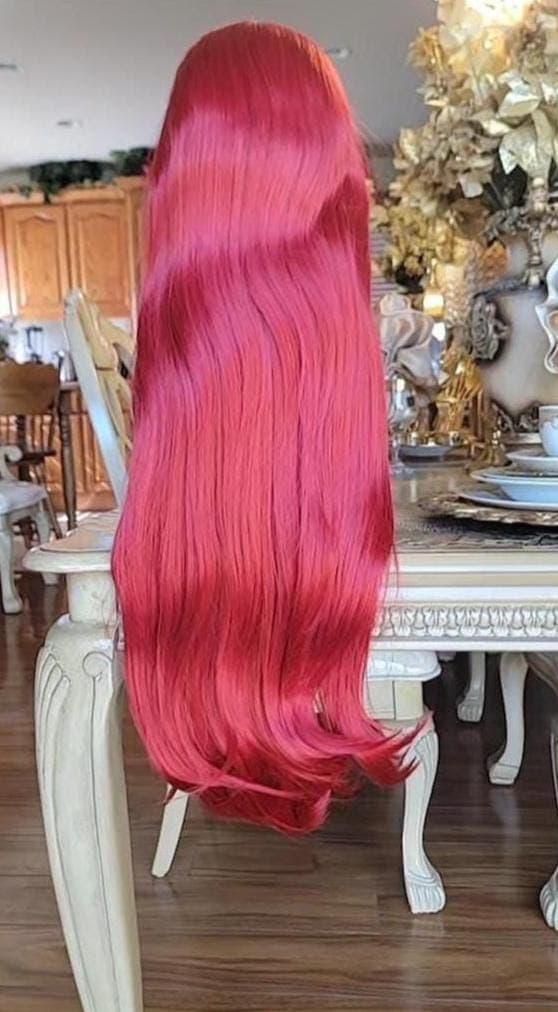 Red Beauty Lace Front Wig