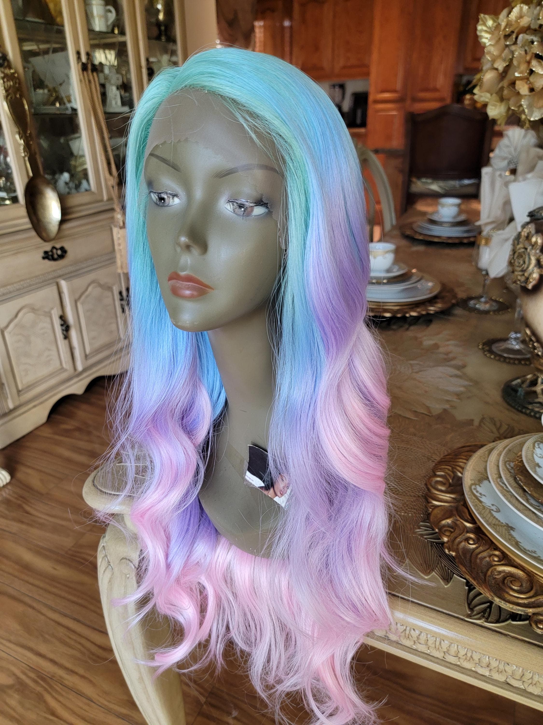 Rainbow Beautiful Lace Front Wig!! - Thumbnail 7
