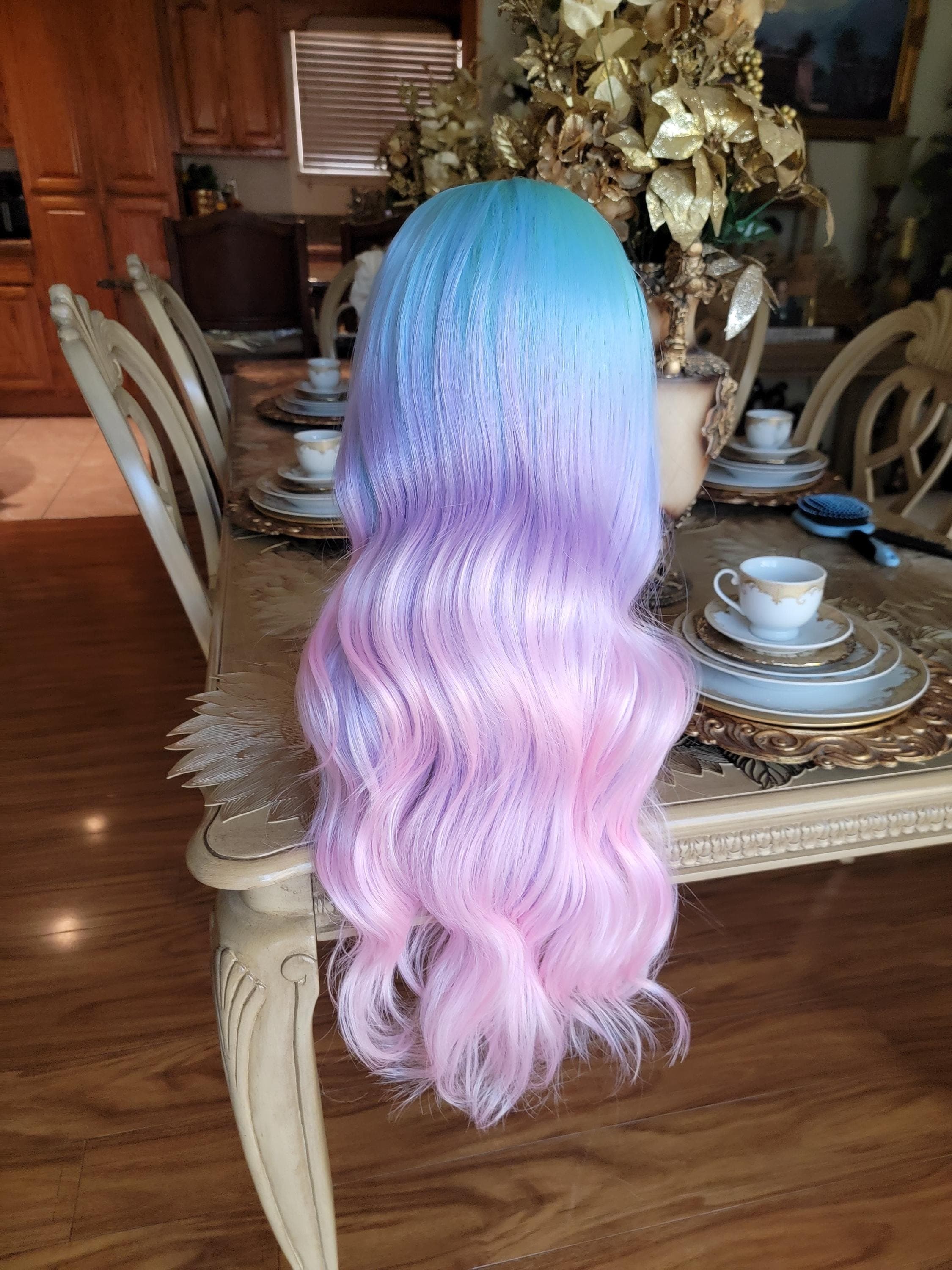Rainbow Beautiful Lace Front Wig!!