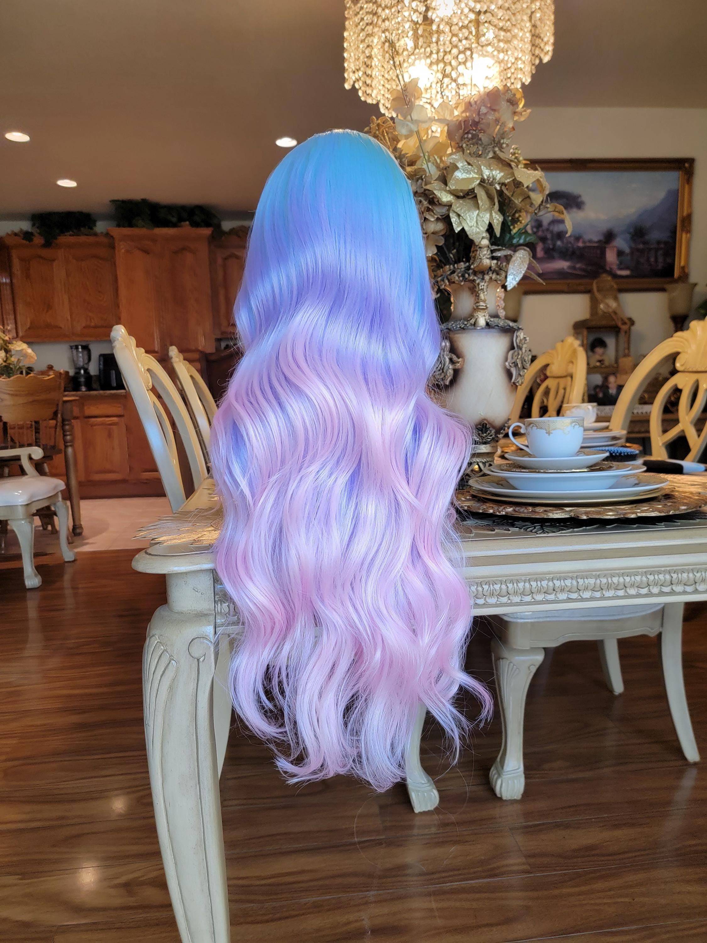 Rainbow Beautiful Lace Front Wig!! - Thumbnail 6