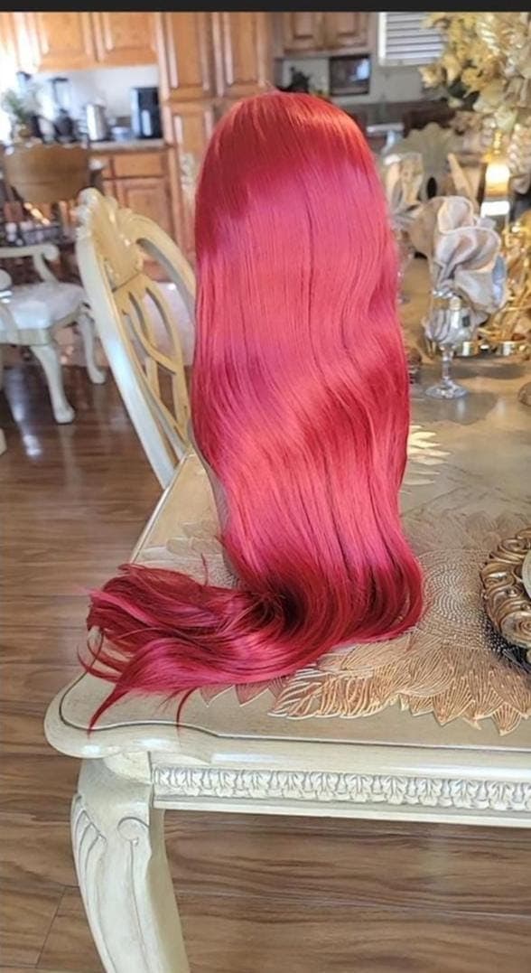 Red Beauty Lace Front Wig - Thumbnail 2