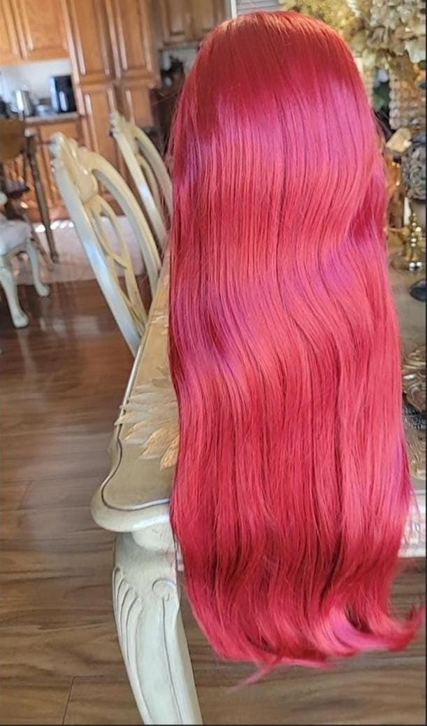 Red Beauty Lace Front Wig - Thumbnail 5