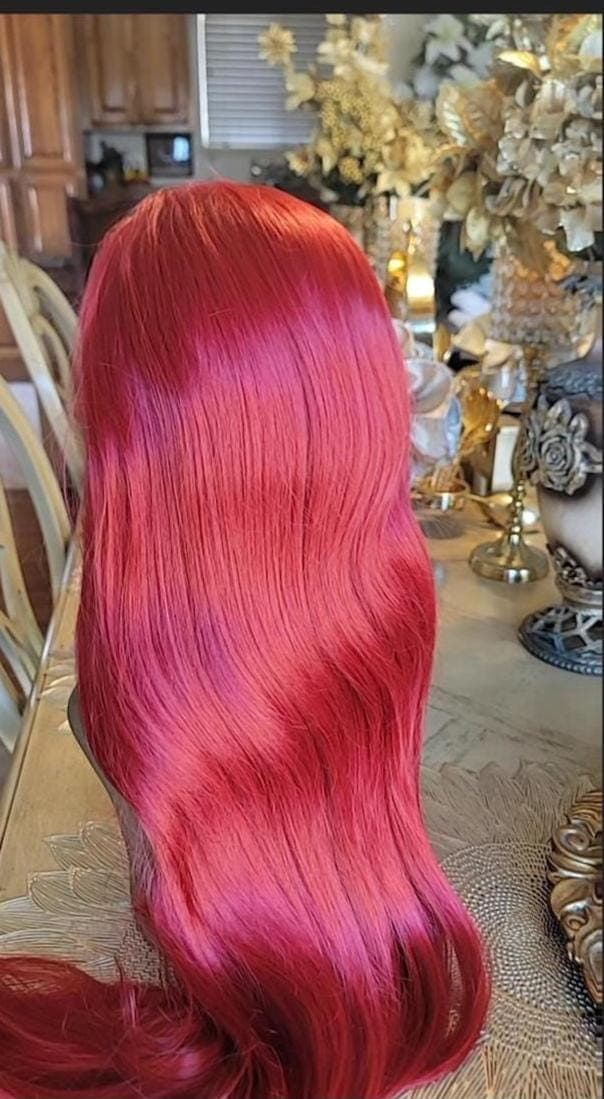 Red Beauty Lace Front Wig - Thumbnail 3
