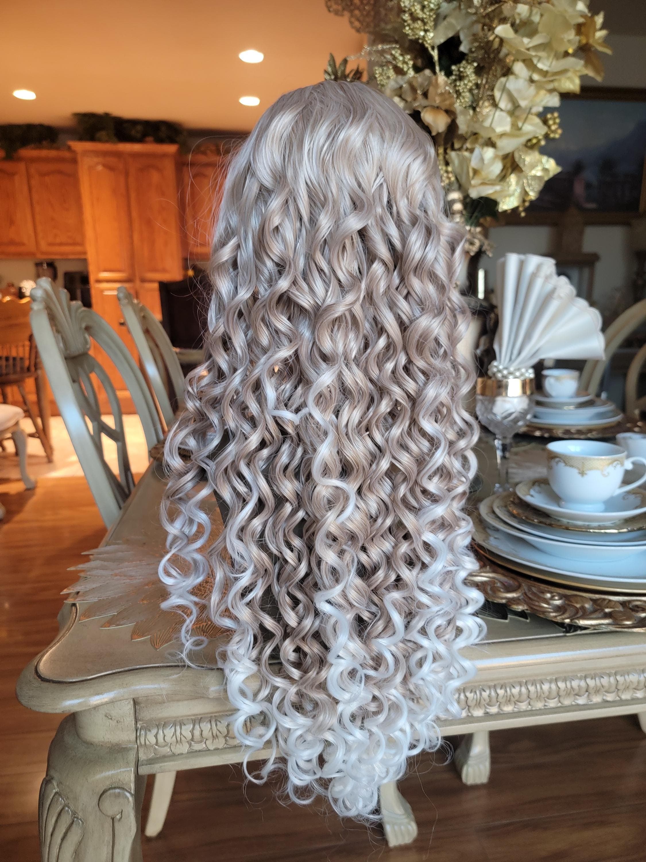 Blonde Mixed Beautiful Lace Front Wig