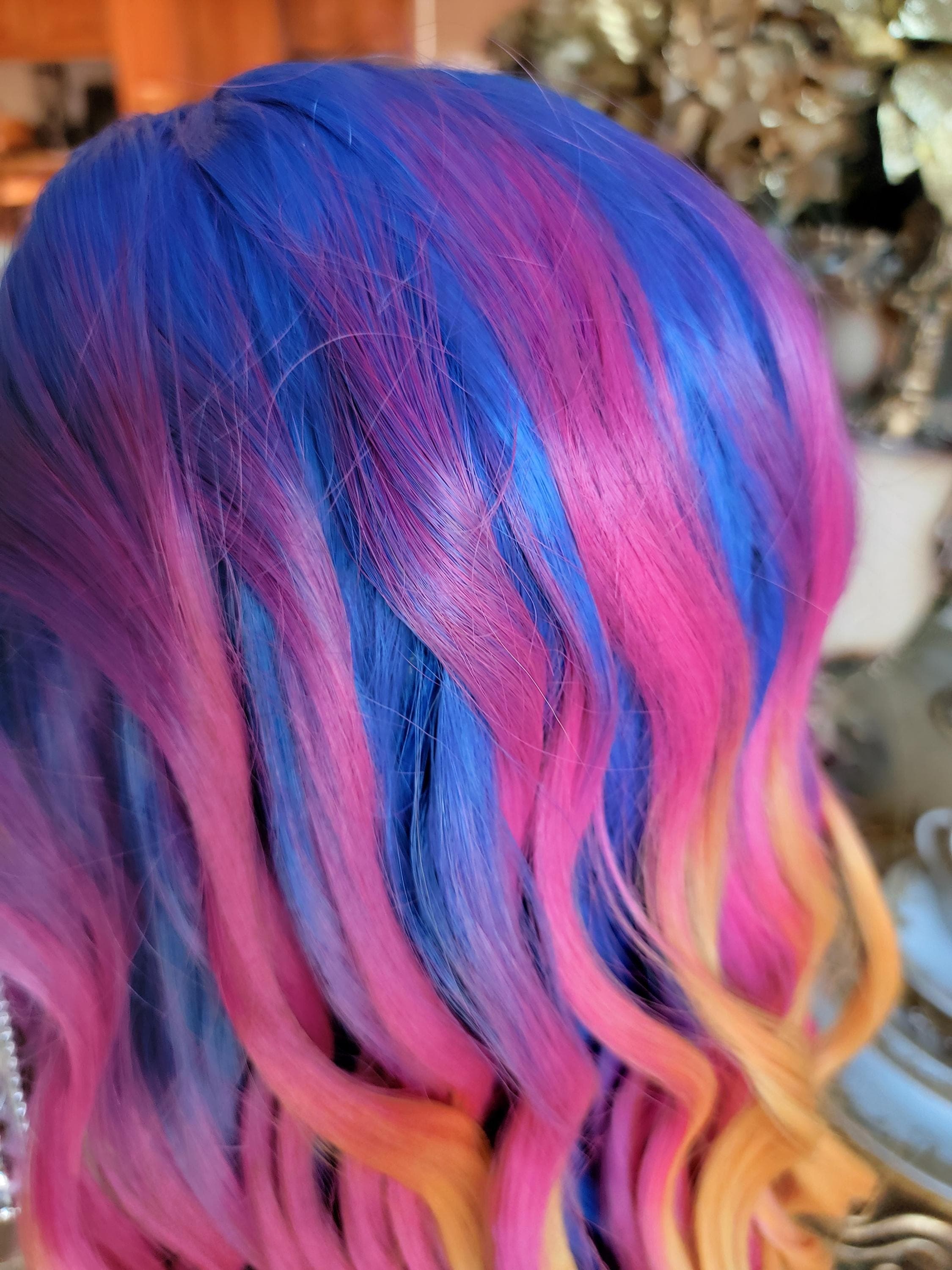 Rainbow Beautiful Lace Front Wig!! - Thumbnail 4
