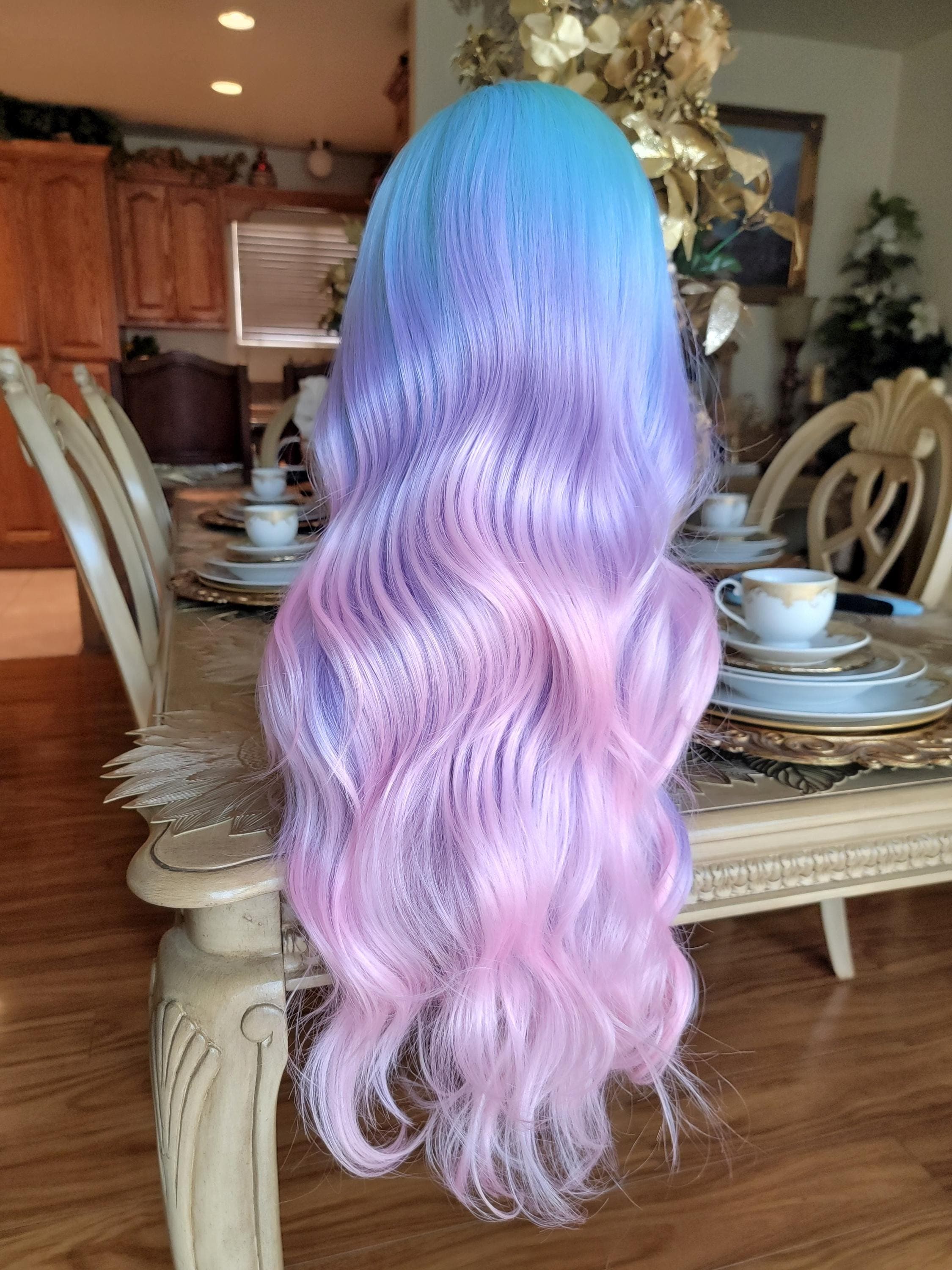 Rainbow Beautiful Lace Front Wig!! - Thumbnail 3