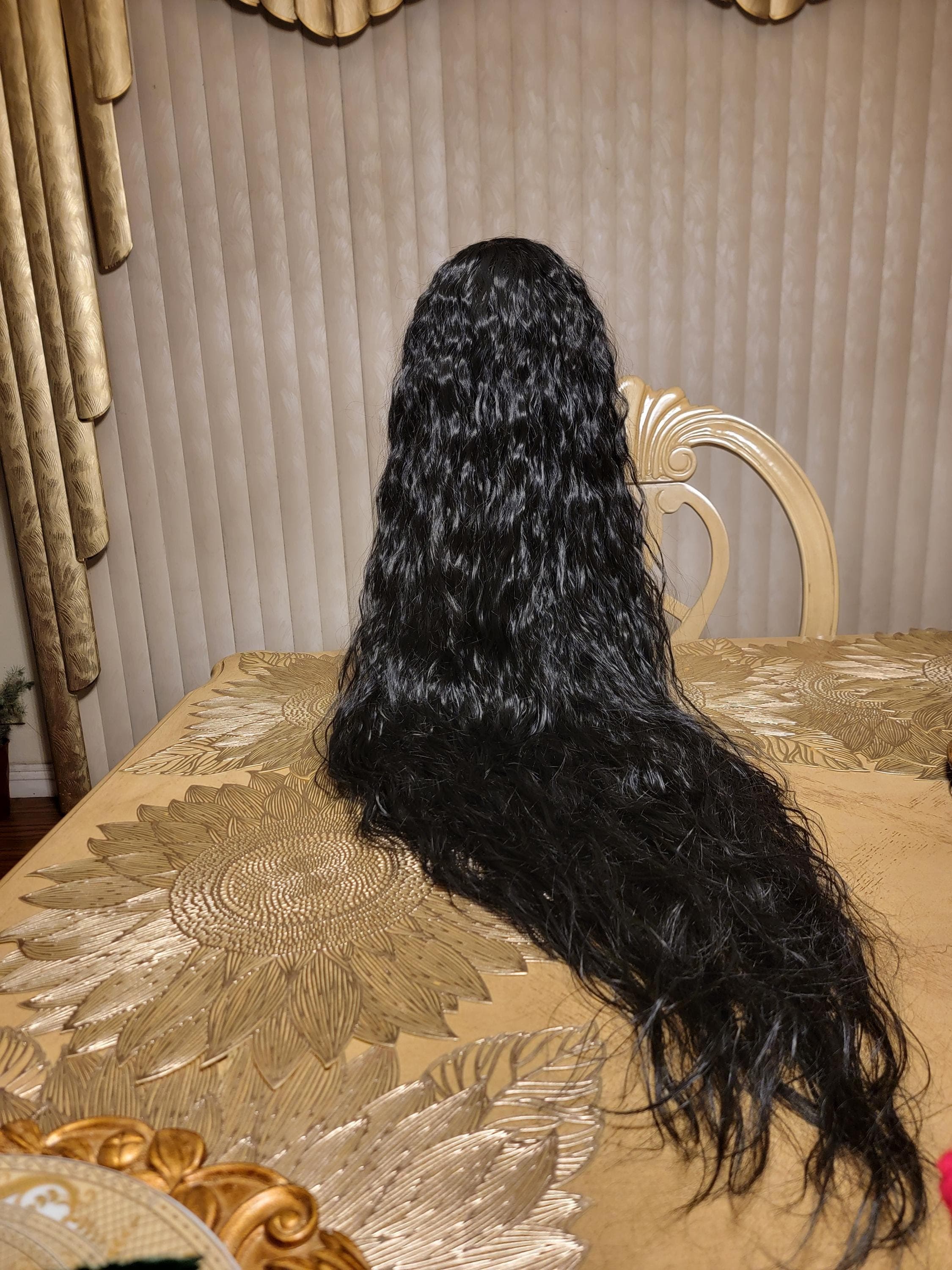 Black Wavy Beautiful Lace Front Wig - Thumbnail 2