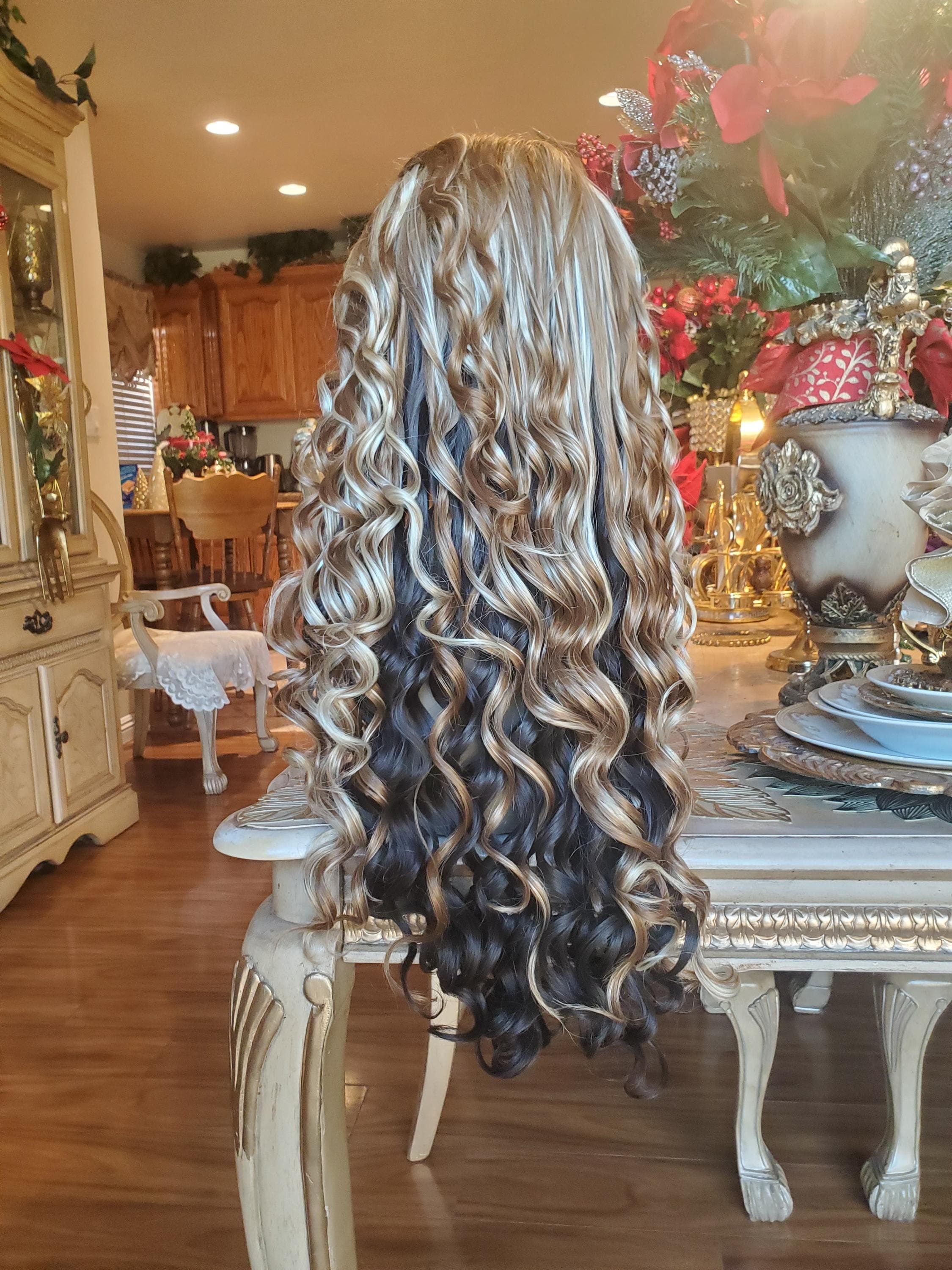 Beautiful Brown Blonde Lace Front Wig!!