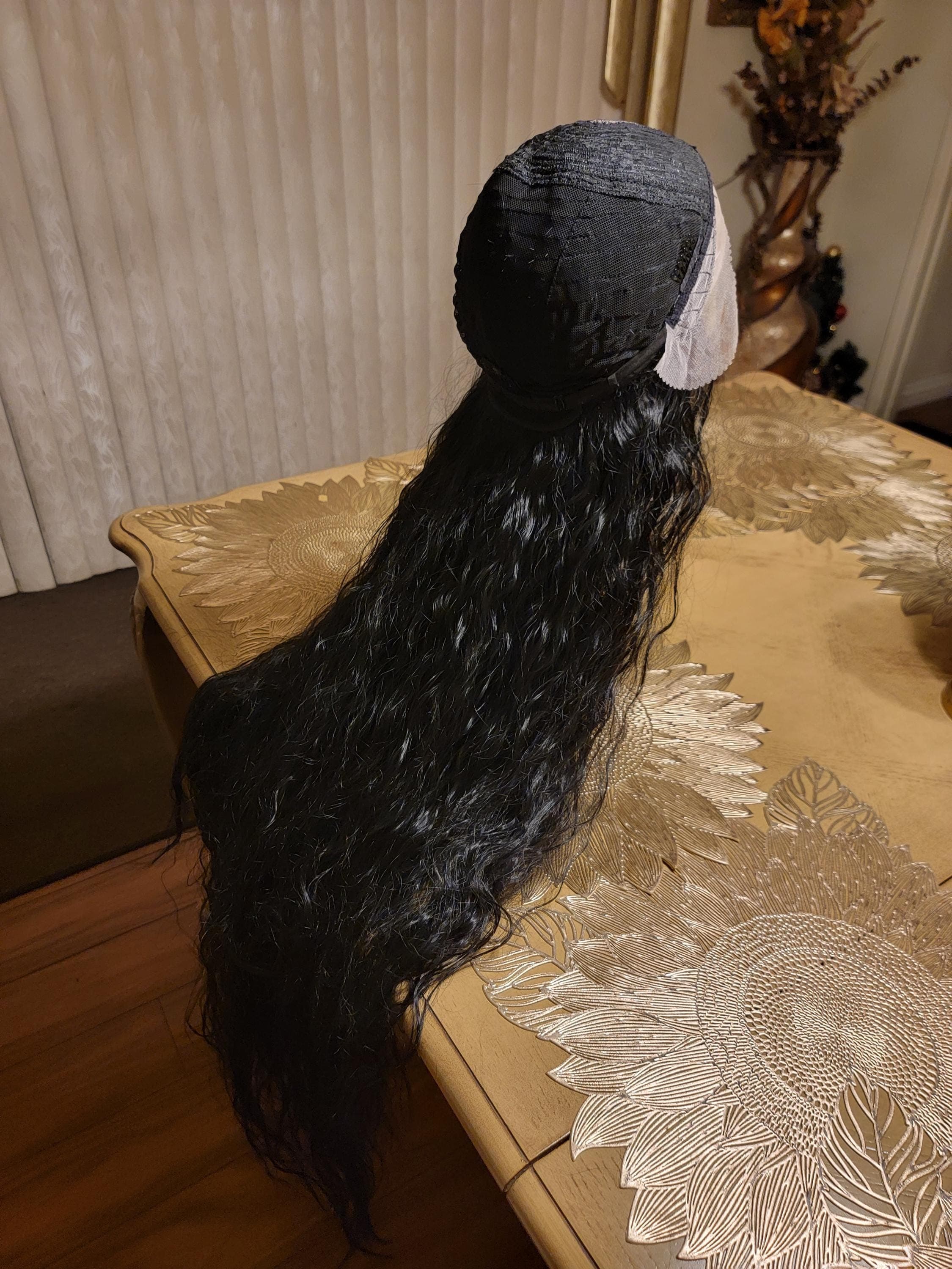 Black Wavy Beautiful Lace Front Wig - Thumbnail 17