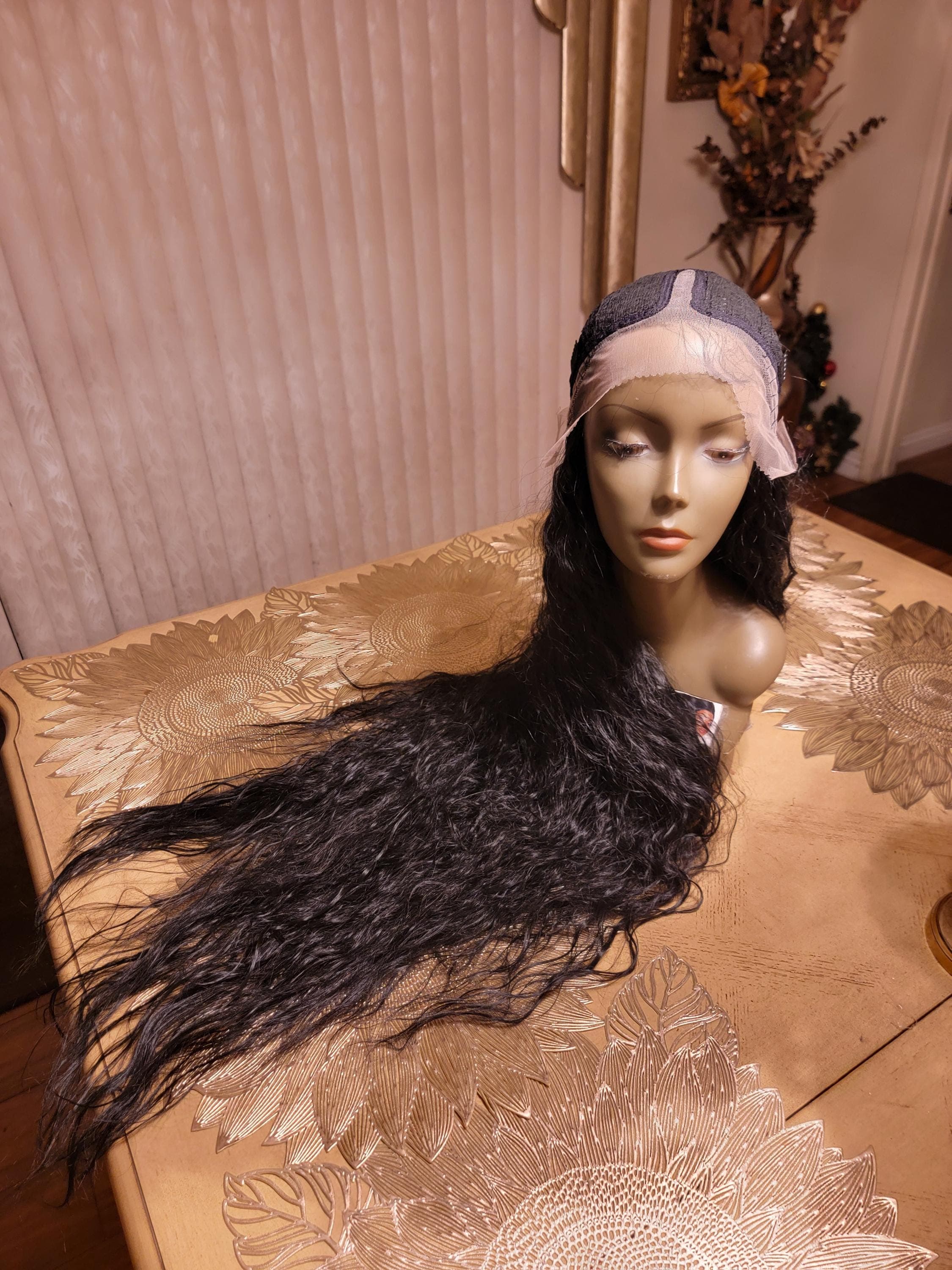 Black Wavy Beautiful Lace Front Wig - Thumbnail 18