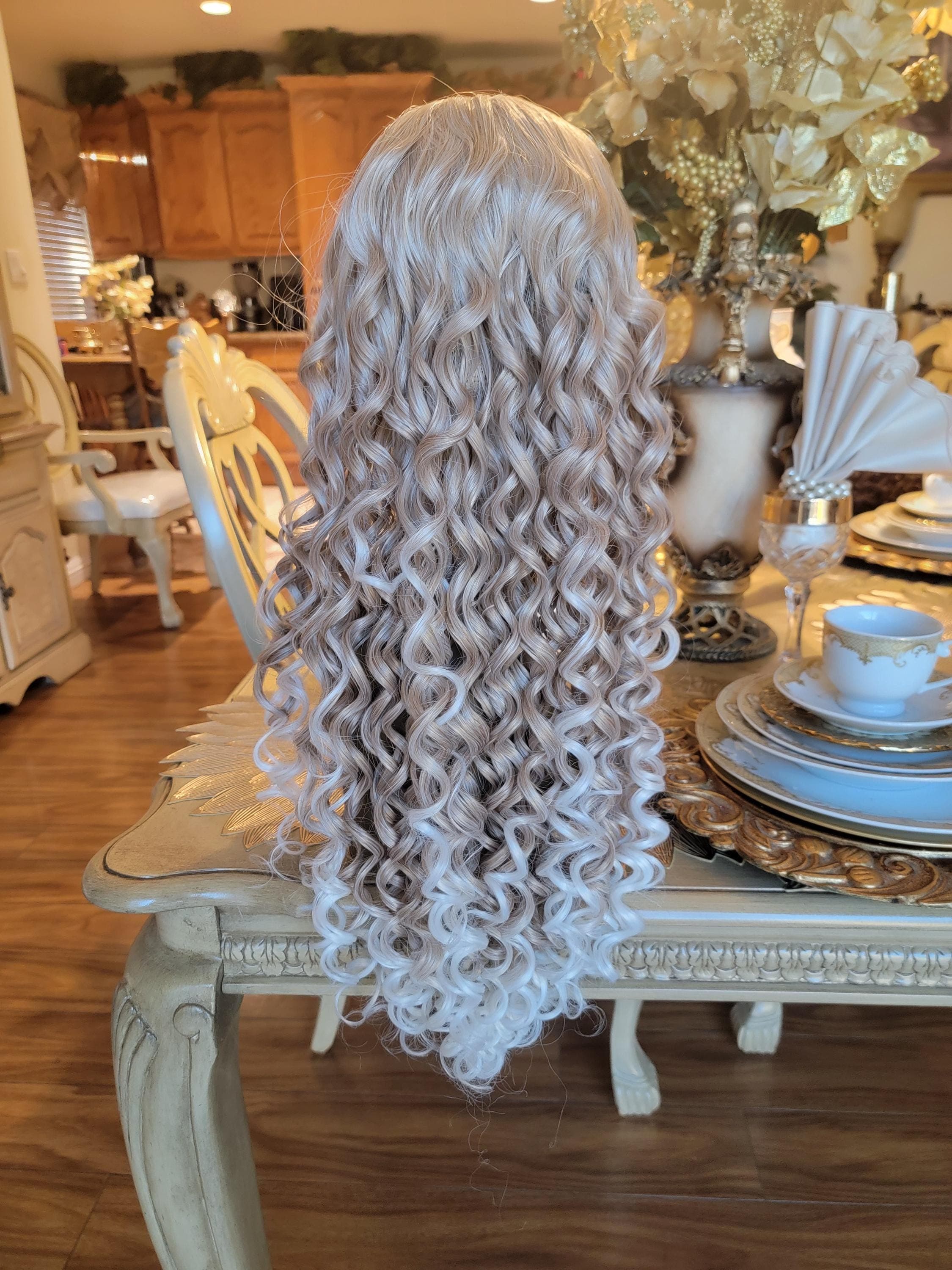 Blonde Mixed Beautiful Lace Front Wig - Thumbnail 6