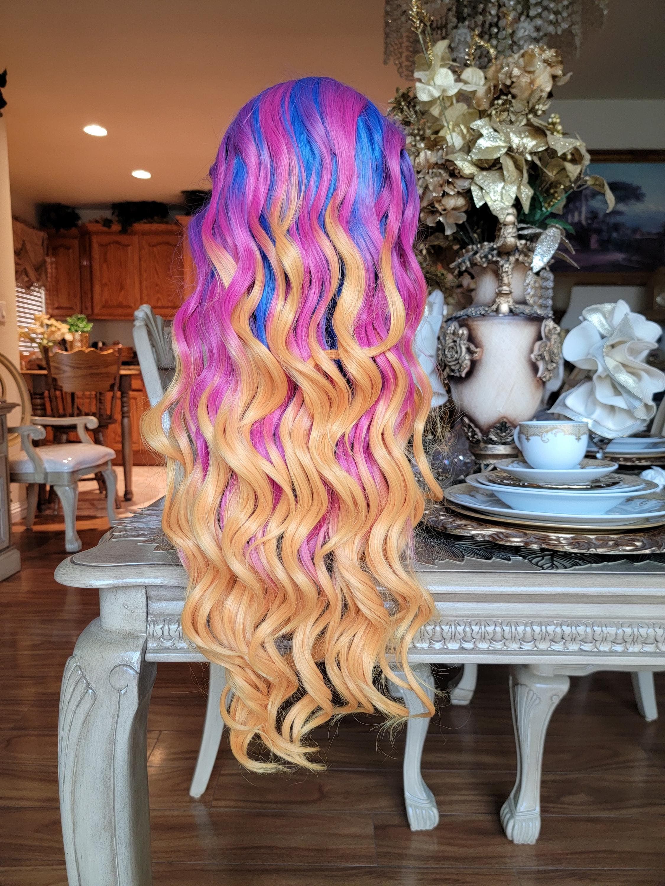 Rainbow Beautiful Lace Front Wig!! - Thumbnail 14