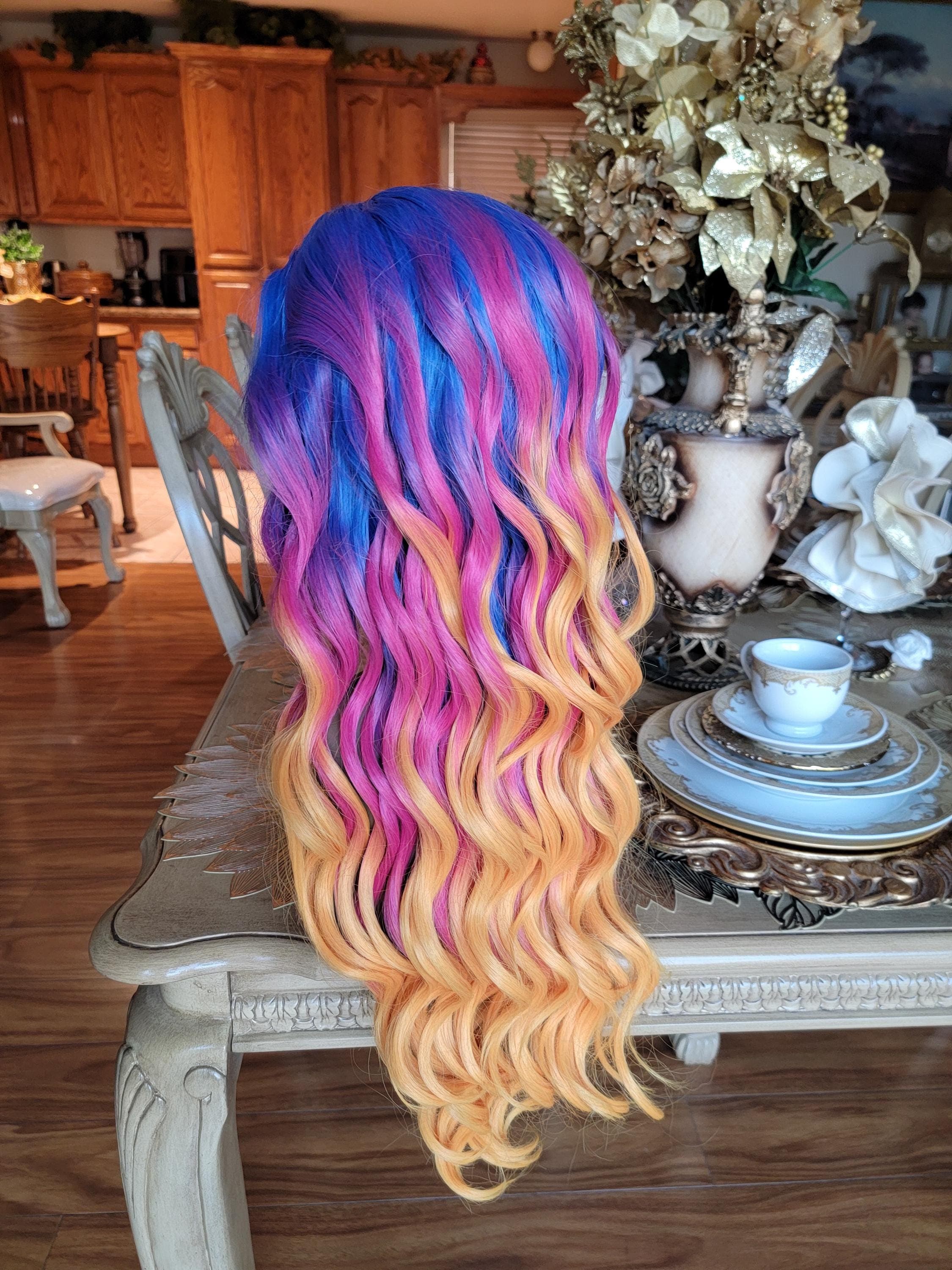 Rainbow Beautiful Lace Front Wig!! - Thumbnail 19