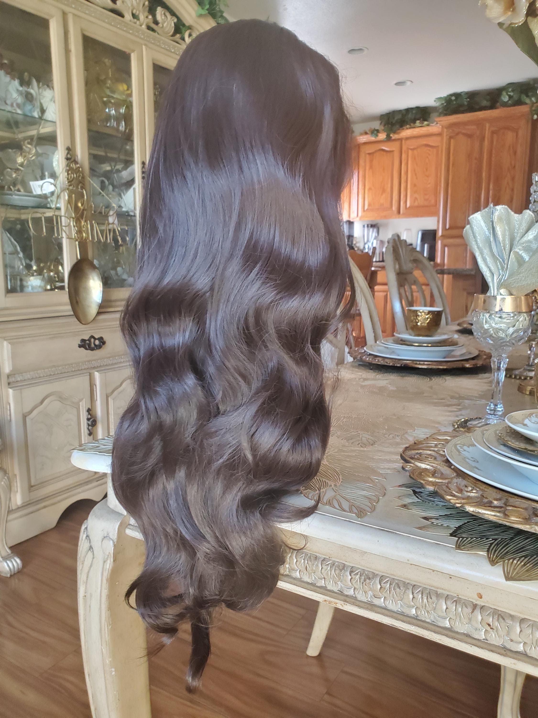 Dark Brown Wavy Beautiful Lace Front Wig!! - Thumbnail 19